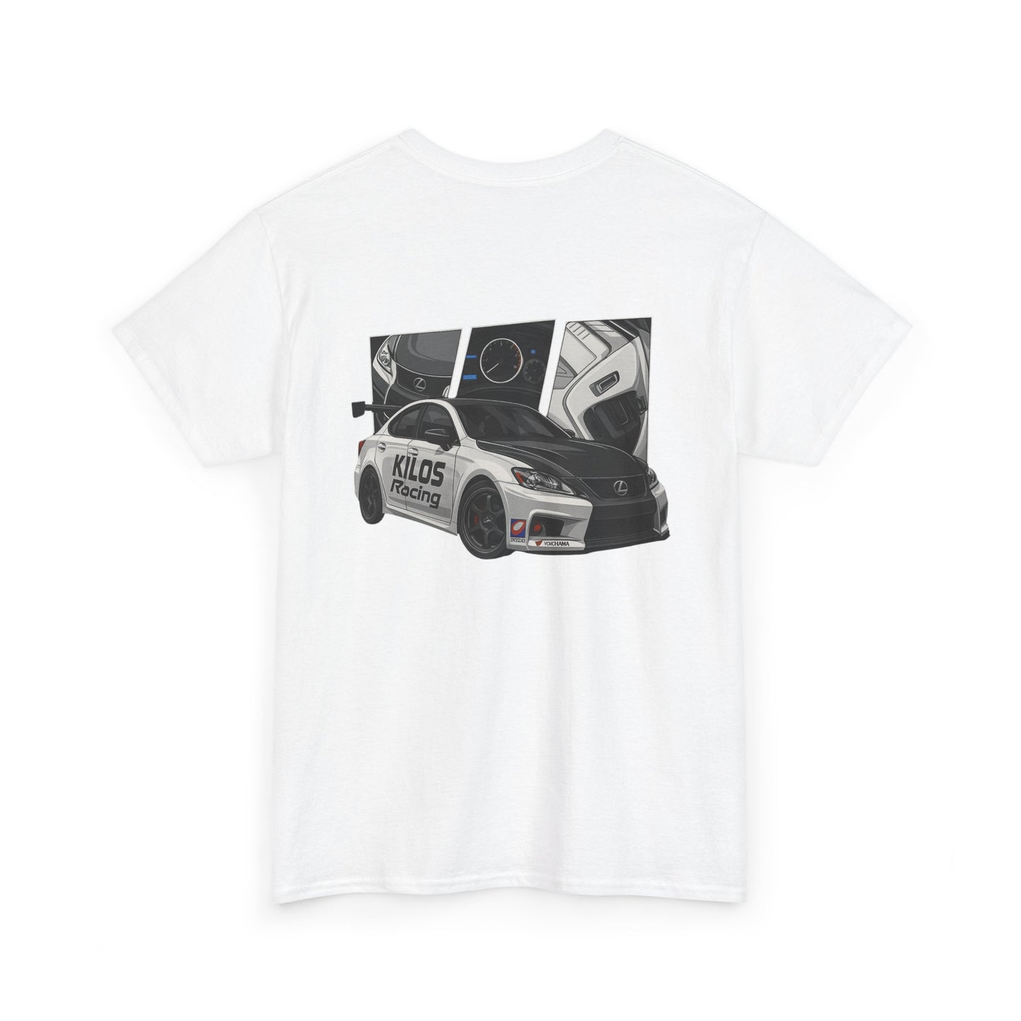 Lexus ISF Racing Car Graphic Tee — Motorsport Drift Crewneck T-Shirt