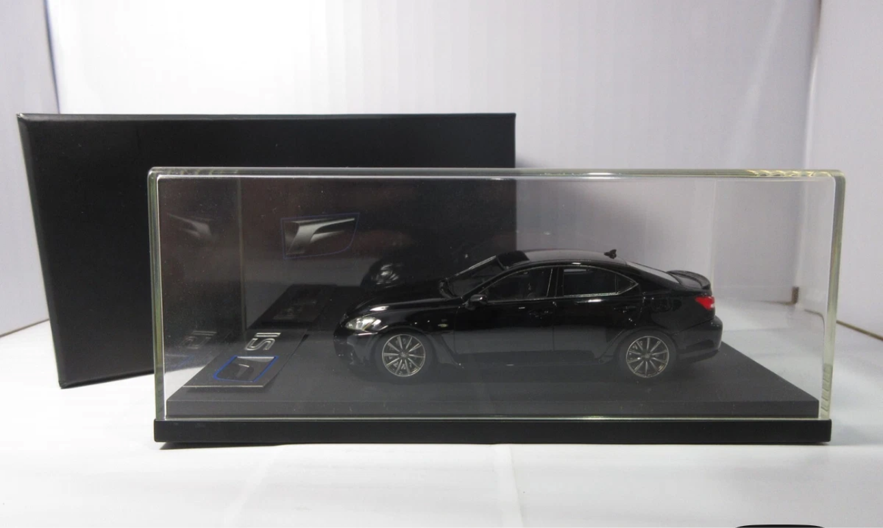 LEXUS IS F Miniature Car Black 1/43 HPI