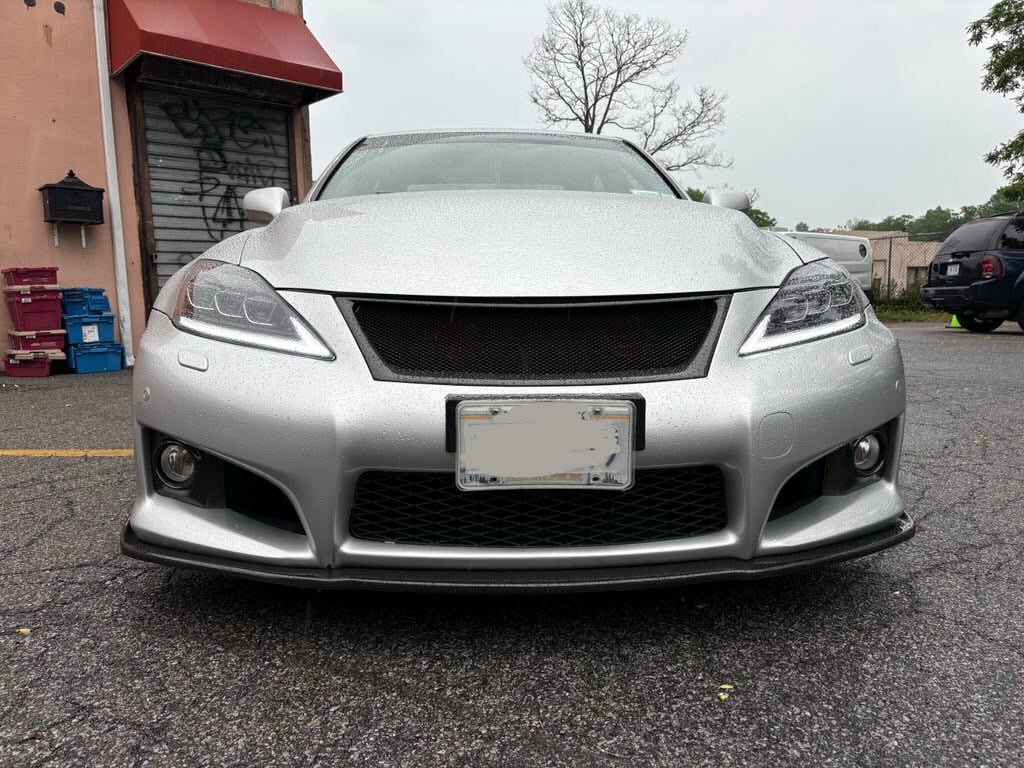 Carbon Fiber Mesh Grill Grille for 2008-2014 Lexus ISF