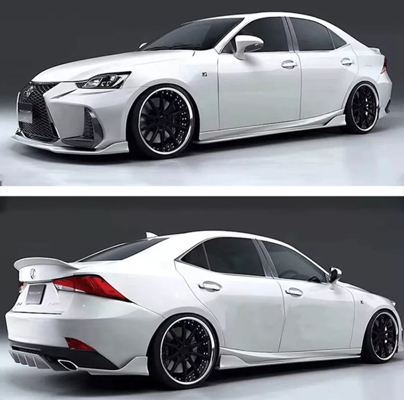 3IS Side Skirt Plastic