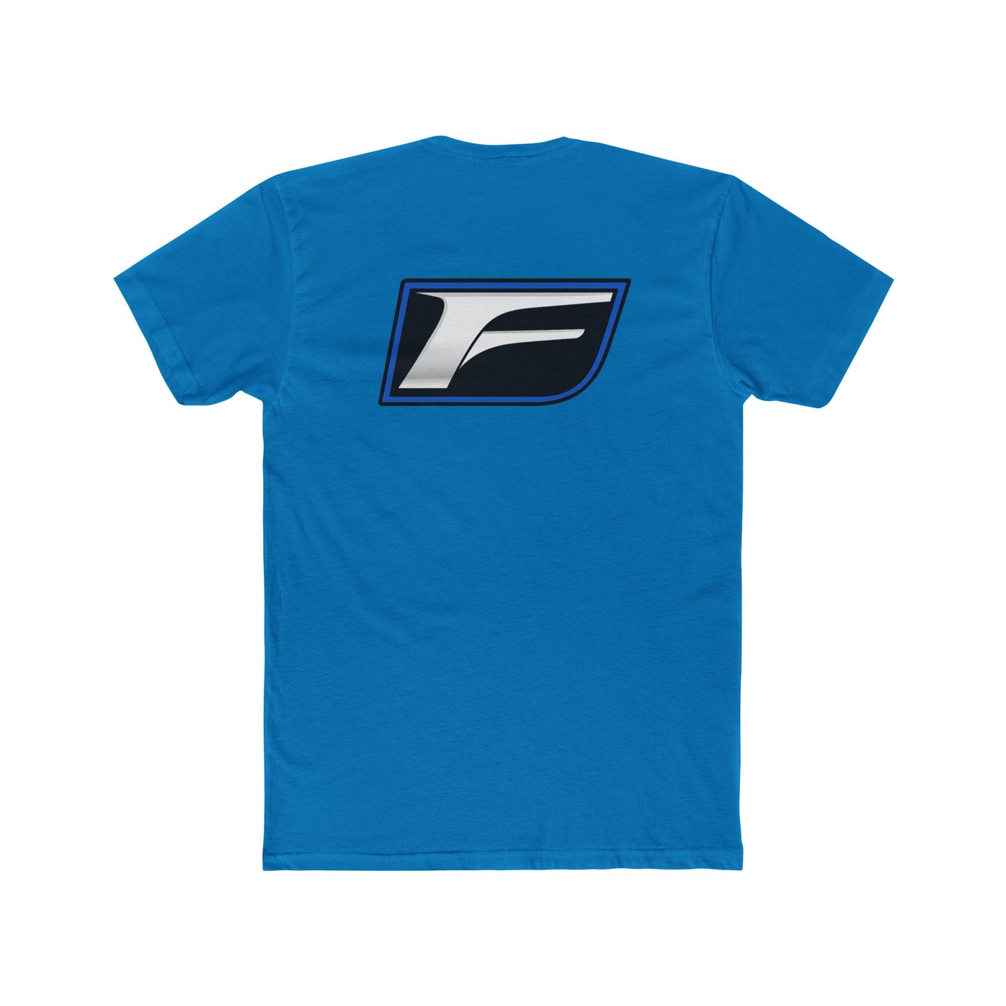 F-Logo Graphic Tee — Minimalist Automotive Crewneck