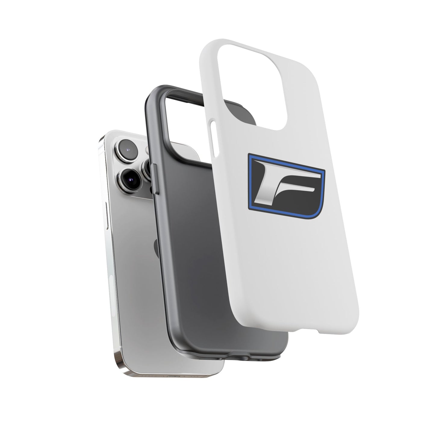 Racing F Logo Tough Phone Case — Durable Protective Cover