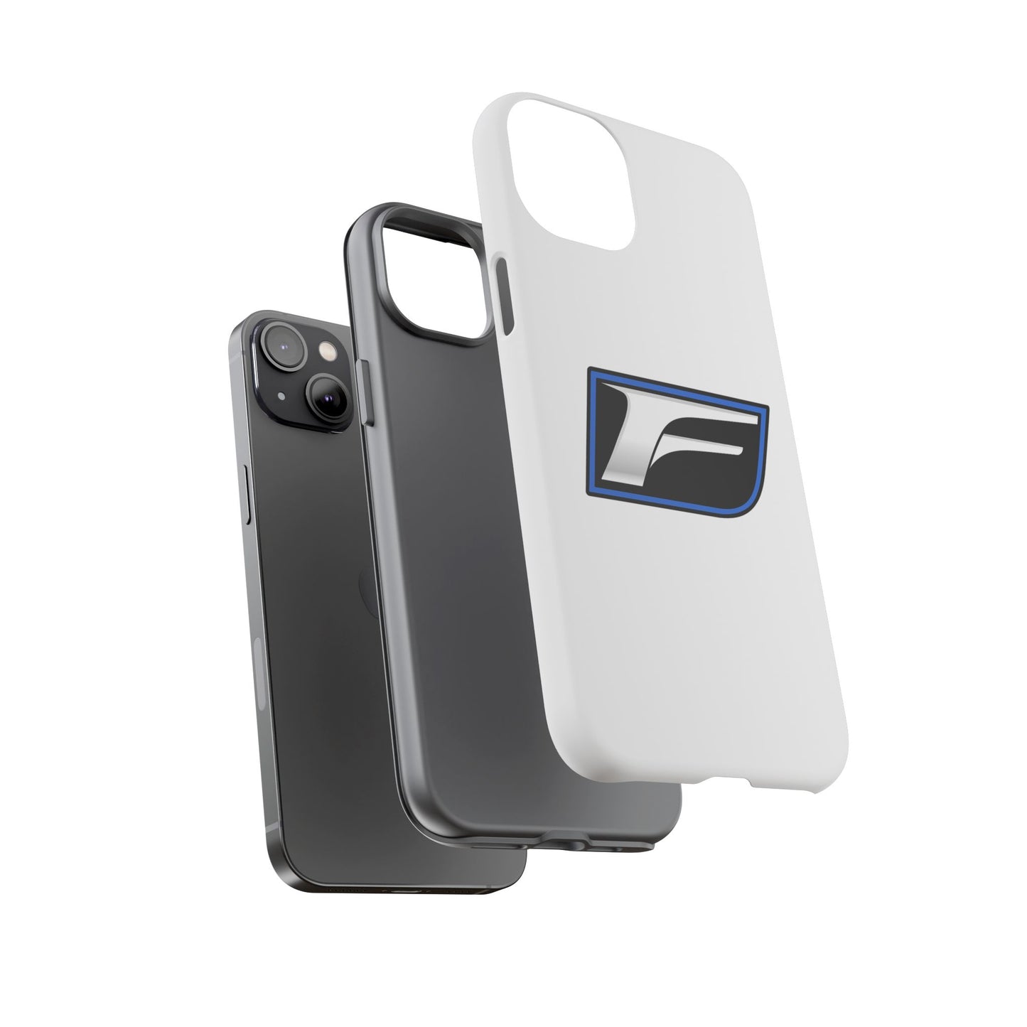 Racing F Logo Tough Phone Case — Durable Protective Cover