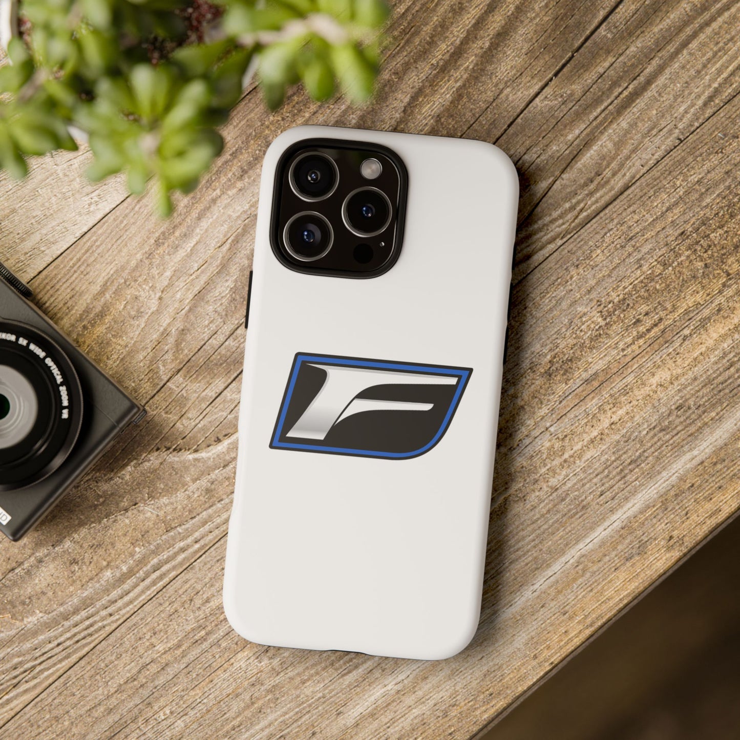 Racing F Logo Tough Phone Case — Durable Protective Cover