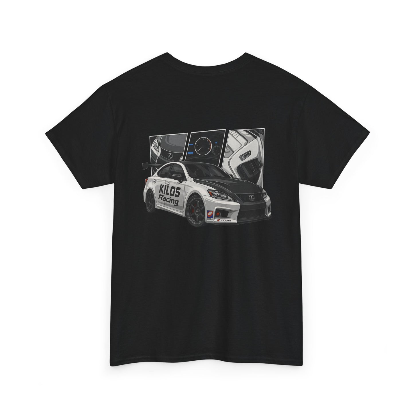 Lexus ISF Racing Car Graphic Tee — Motorsport Drift Crewneck T-Shirt