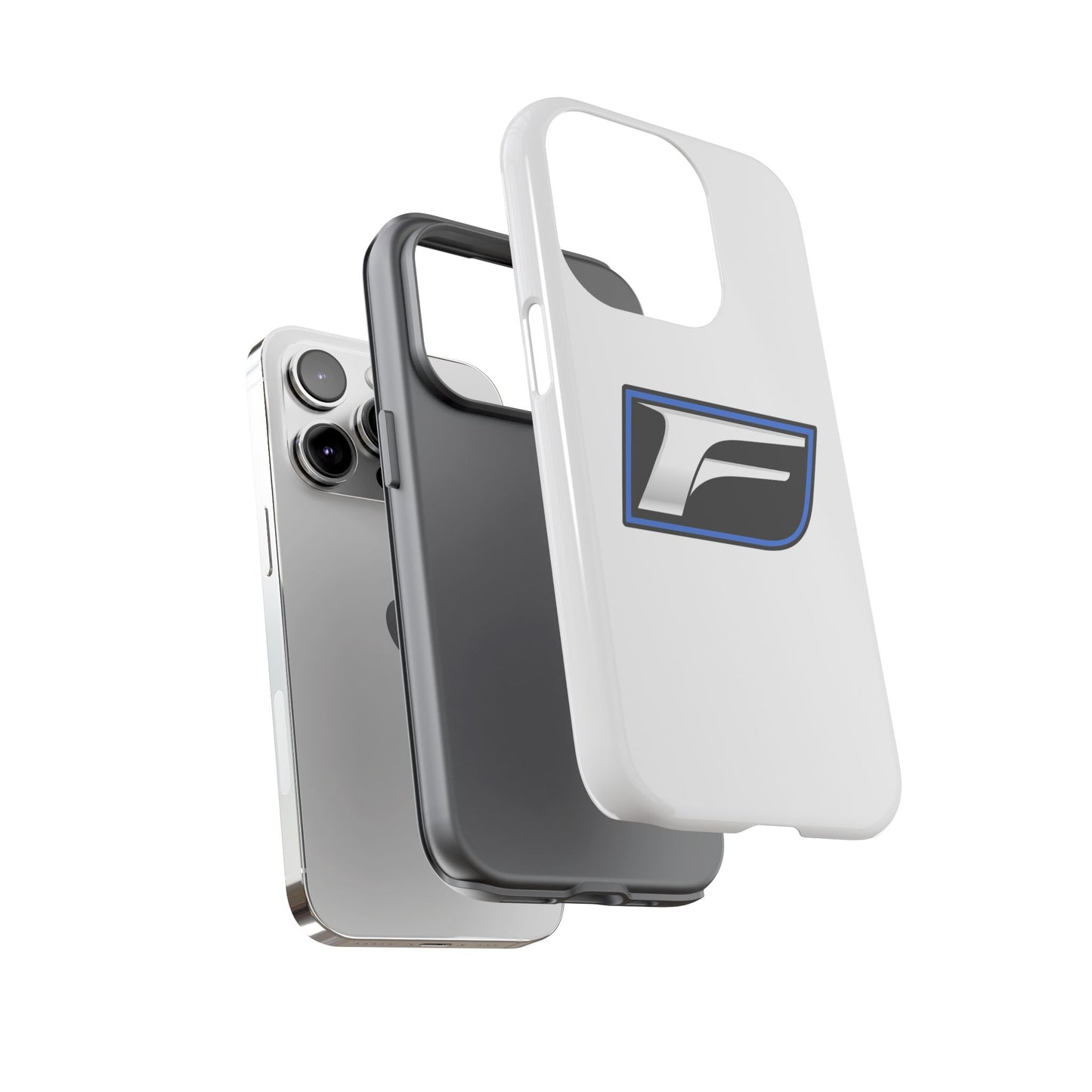 Racing F Logo Tough Phone Case — Durable Protective Cover