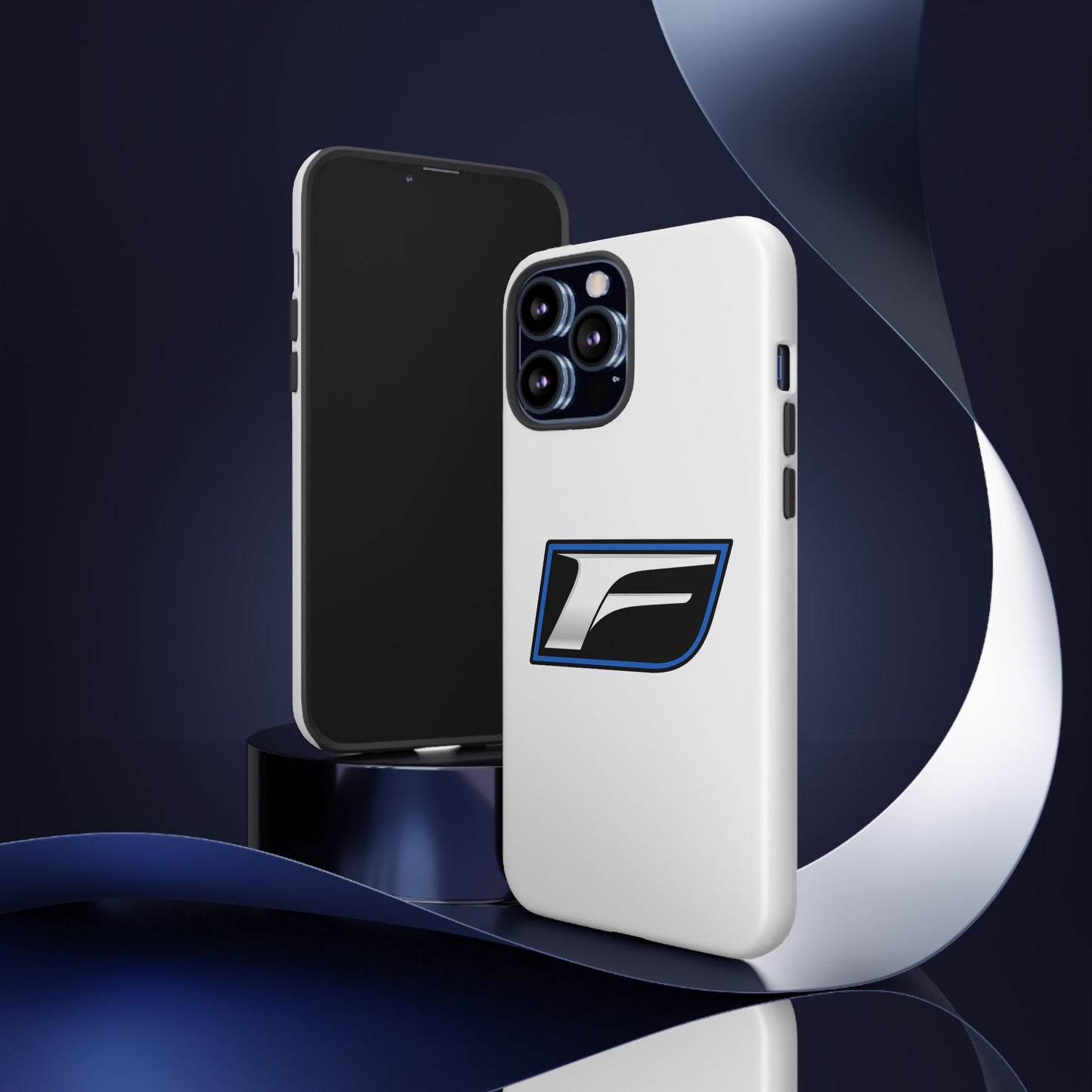 Racing F Logo Tough Phone Case — Durable Protective Cover