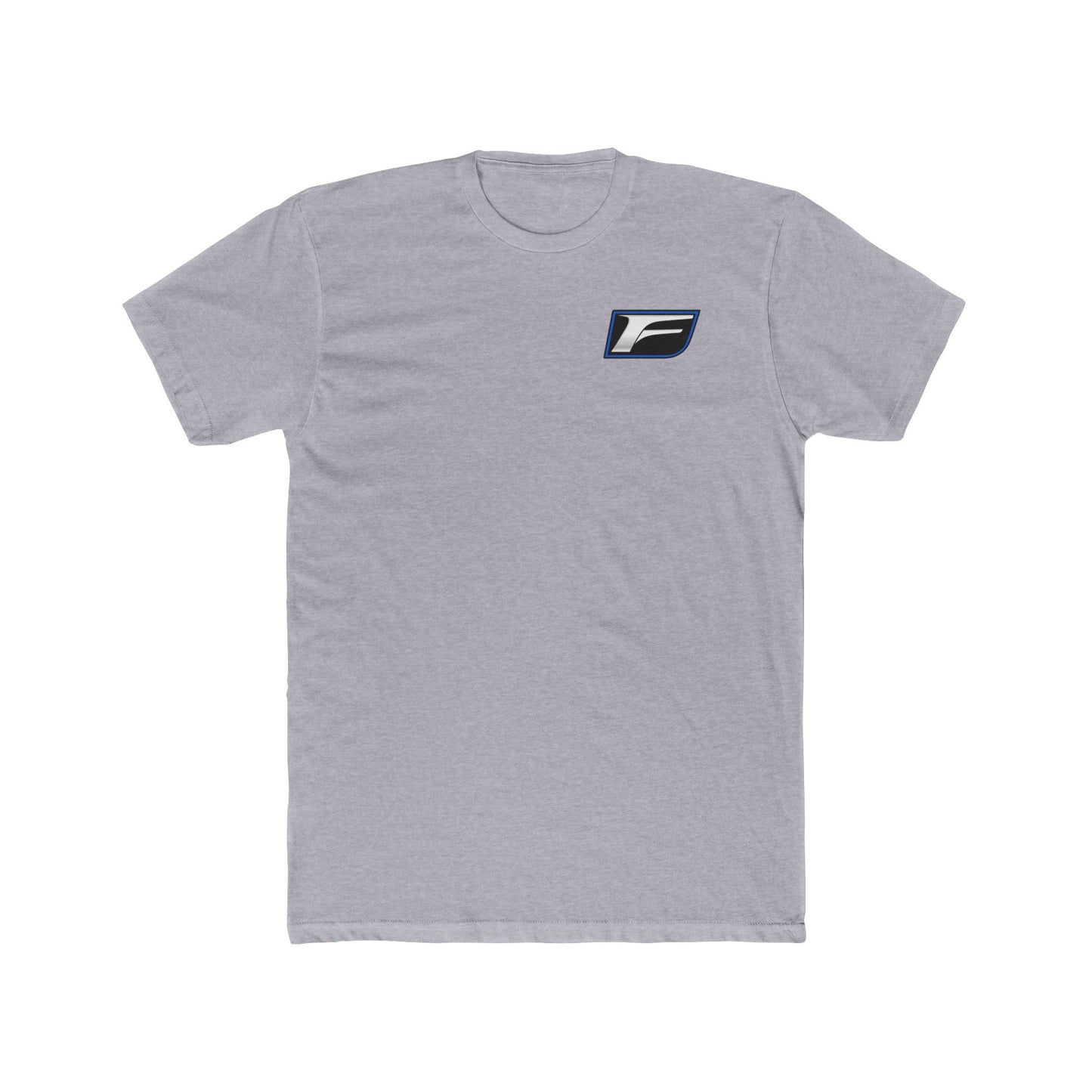 F-Logo Graphic Tee — Minimalist Automotive Crewneck