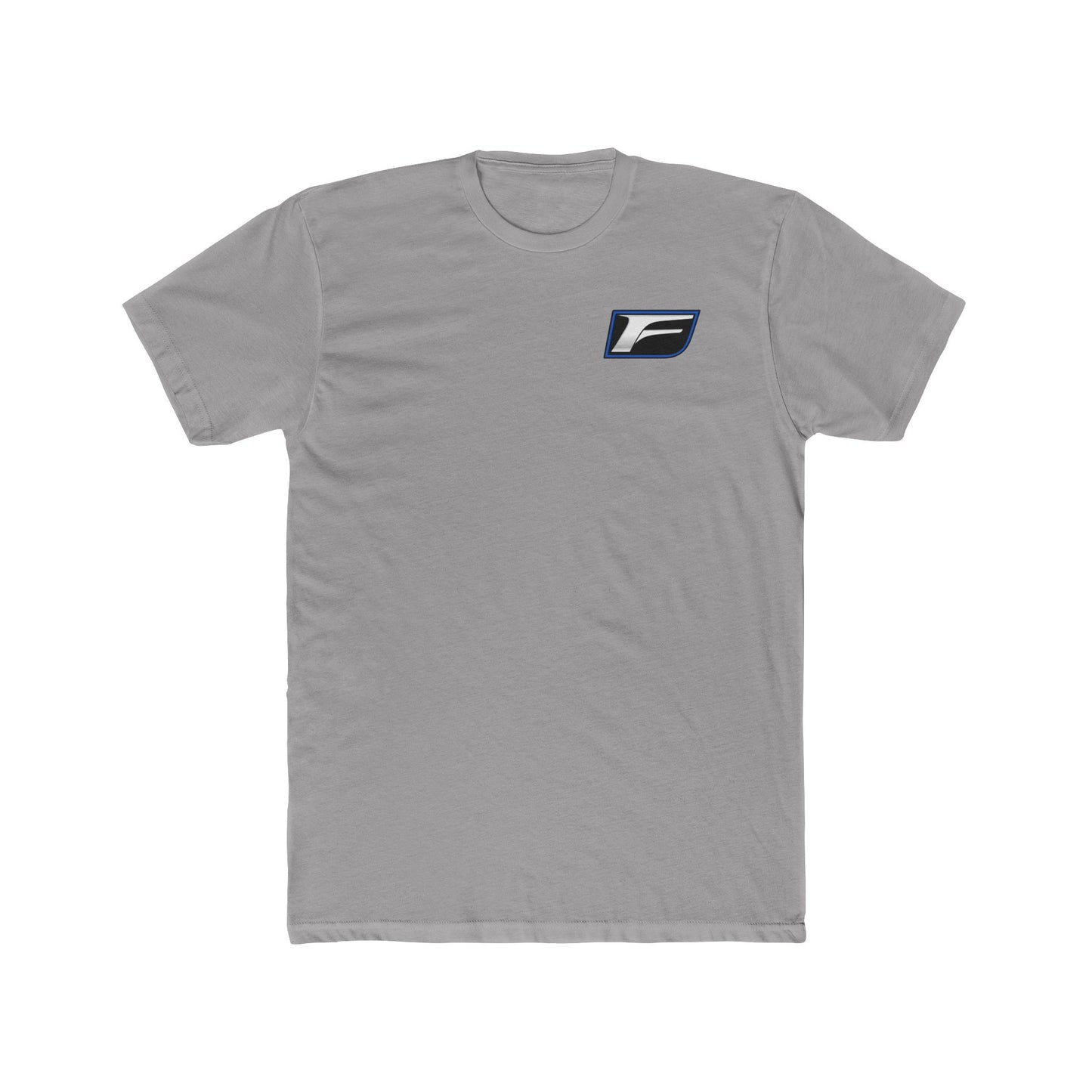 F-Logo Graphic Tee — Minimalist Automotive Crewneck