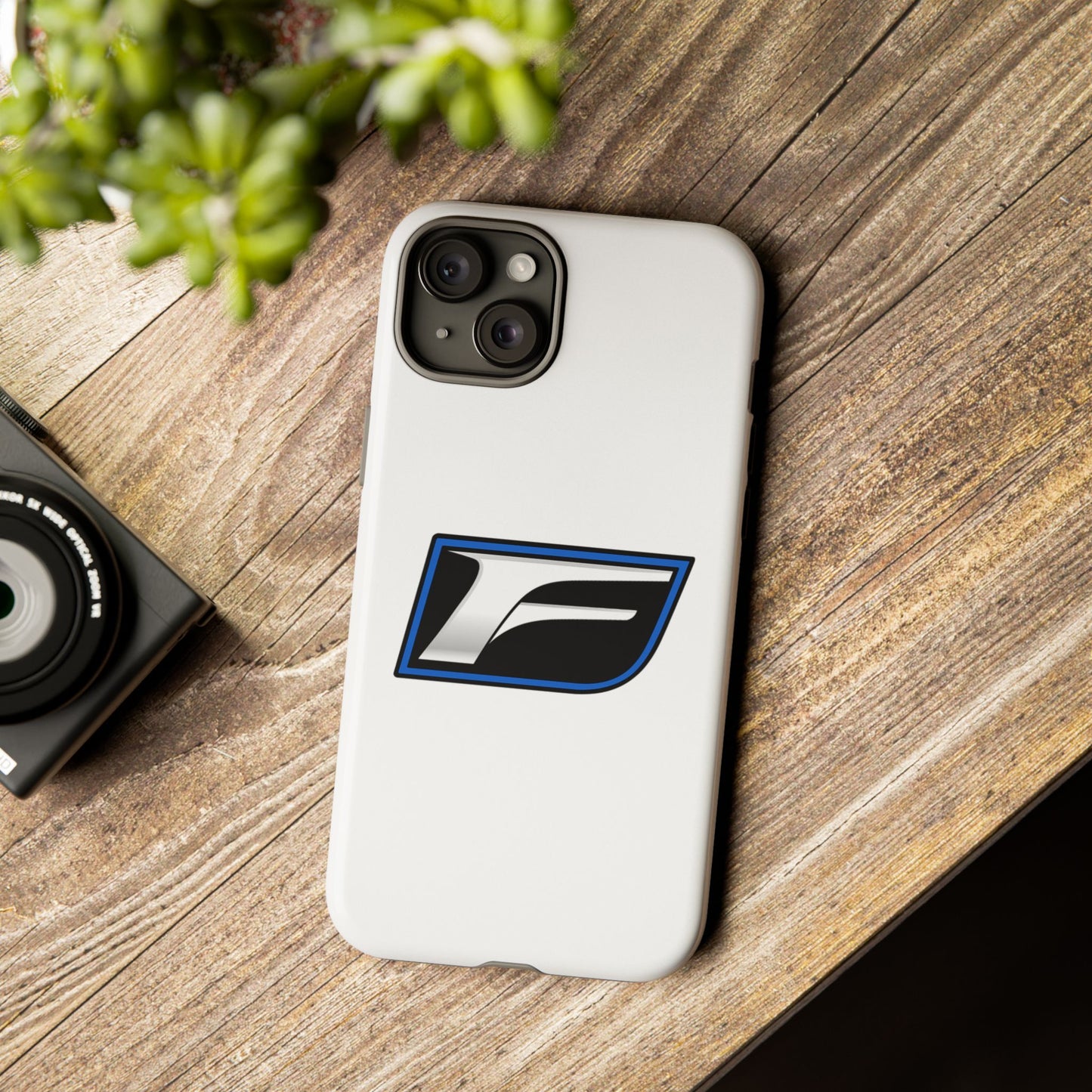Racing F Logo Tough Phone Case — Durable Protective Cover