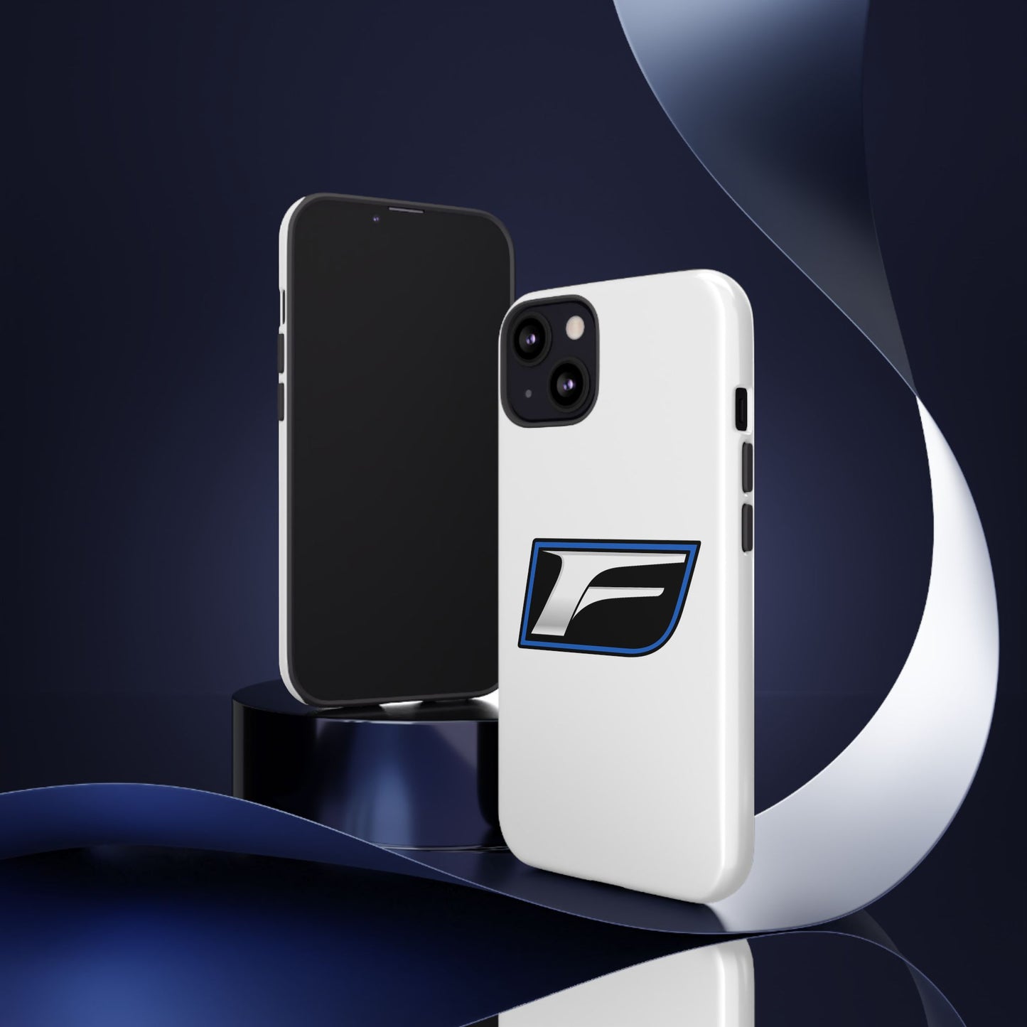 Racing F Logo Tough Phone Case — Durable Protective Cover