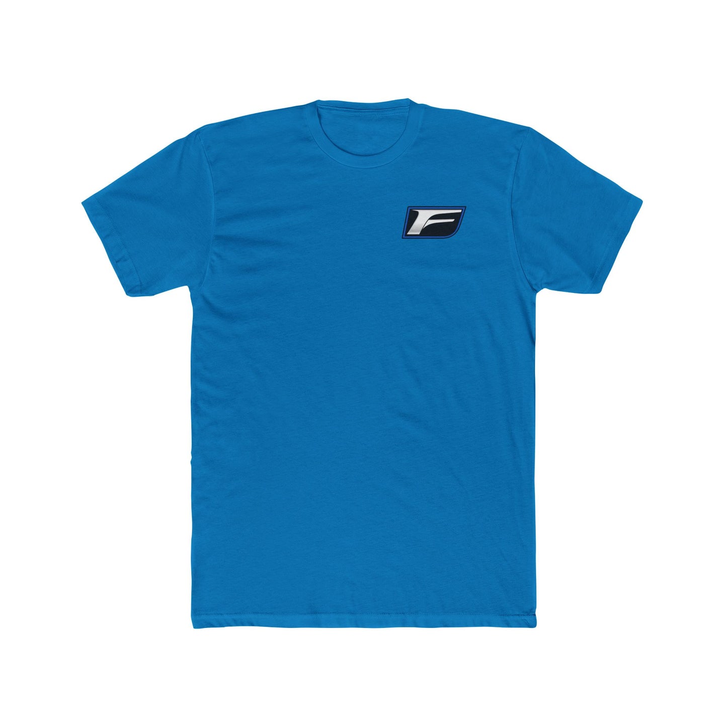 F-Logo Graphic Tee — Minimalist Automotive Crewneck