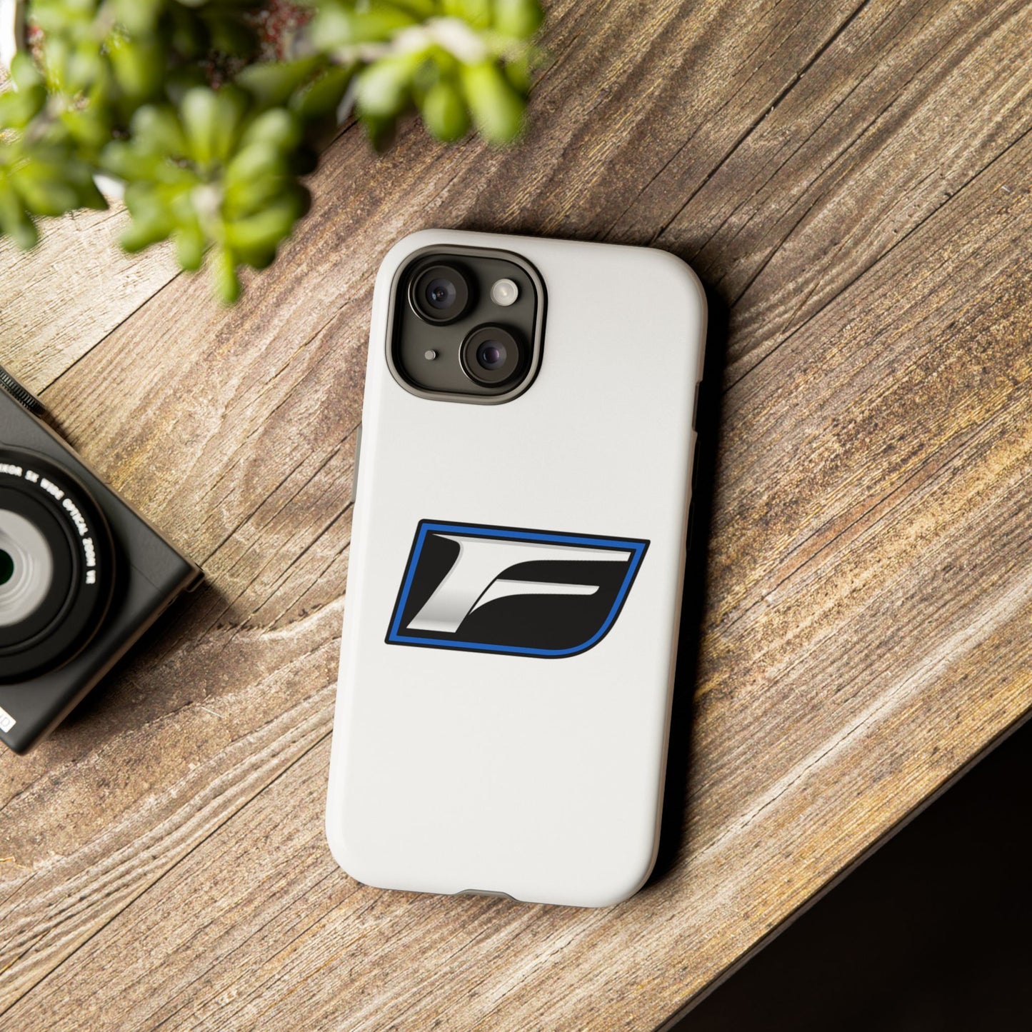 Racing F Logo Tough Phone Case — Durable Protective Cover