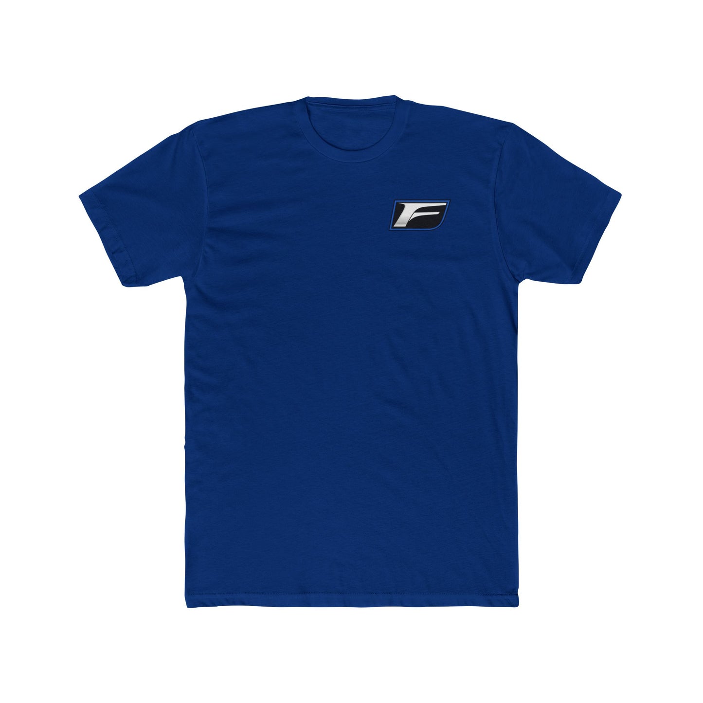 F-Logo Graphic Tee — Minimalist Automotive Crewneck