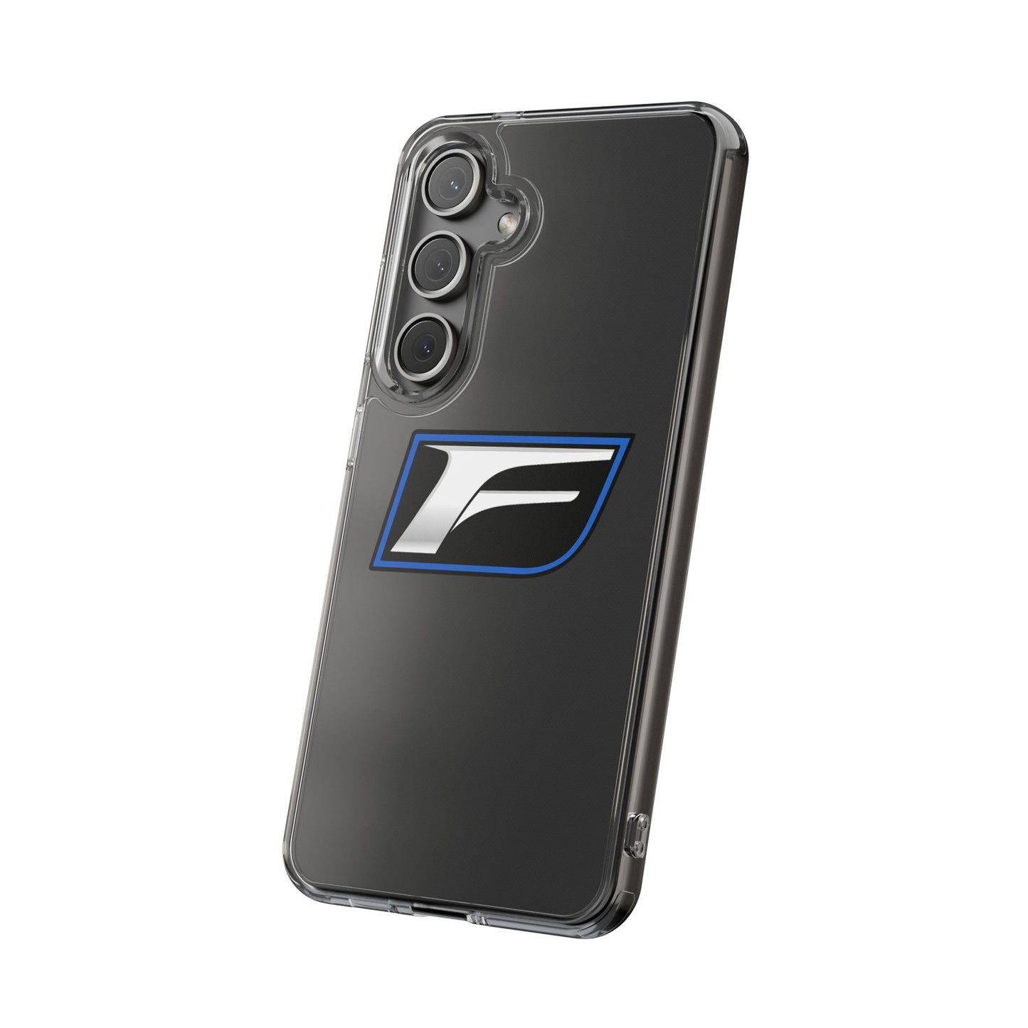 Clear Impact-Resistant Phone Case — Blue Shield Logo