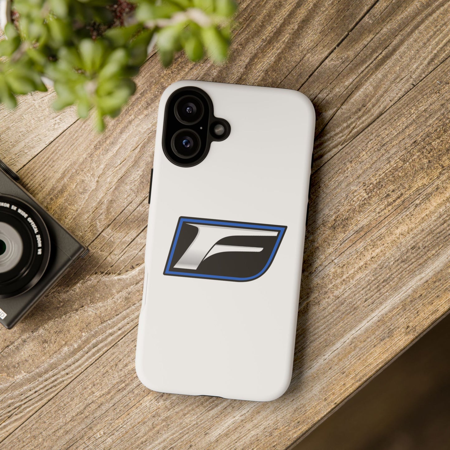 Racing F Logo Tough Phone Case — Durable Protective Cover