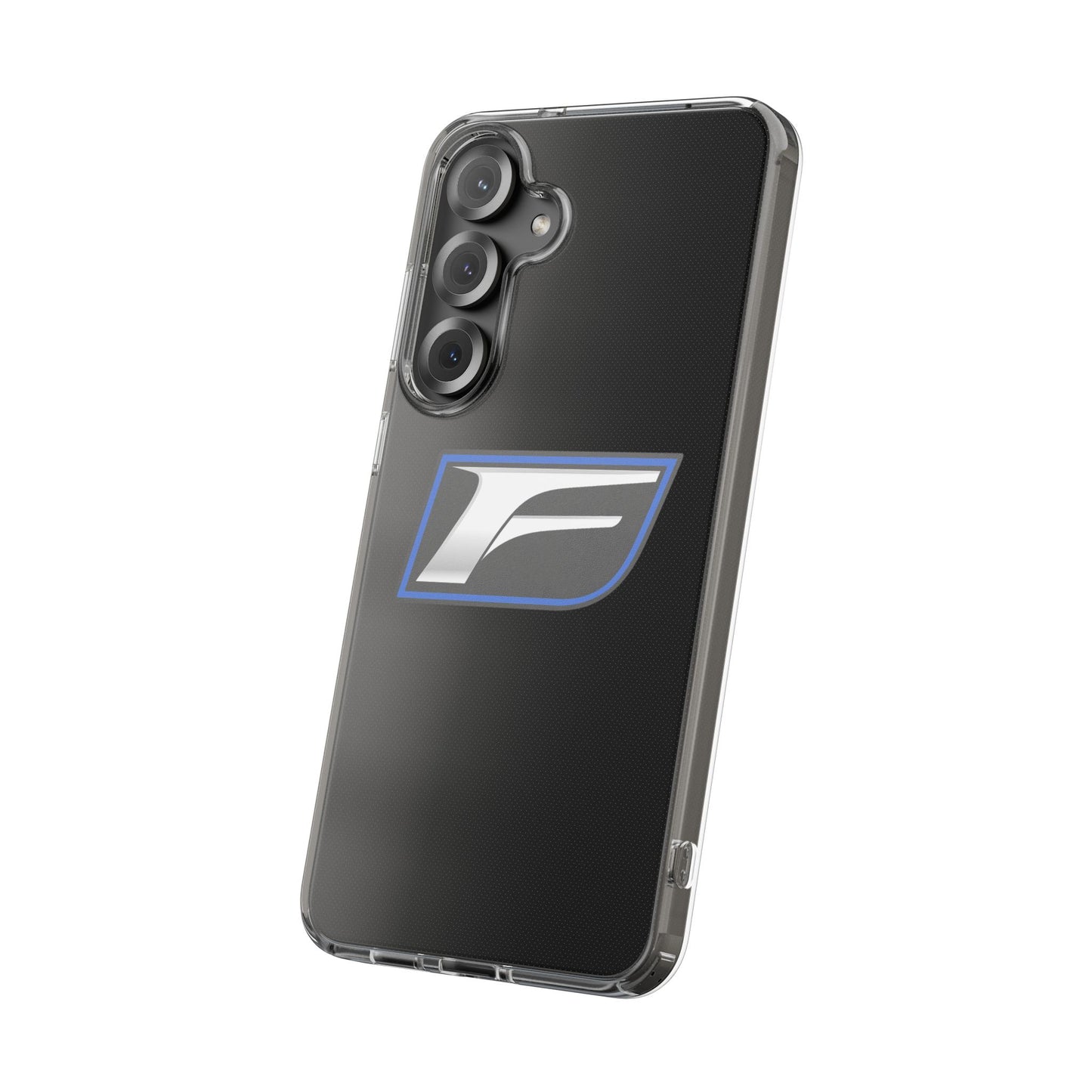 Clear Impact-Resistant Phone Case — Blue Shield Logo
