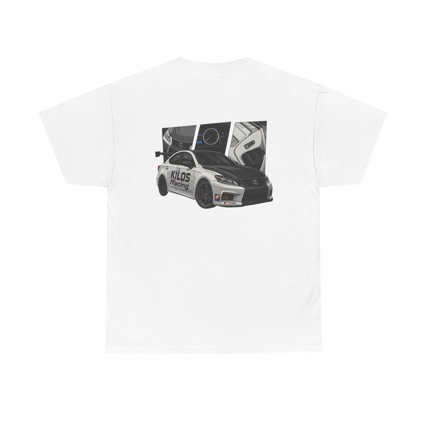 Lexus ISF Racing Car Graphic Tee — Motorsport Drift Crewneck T-Shirt
