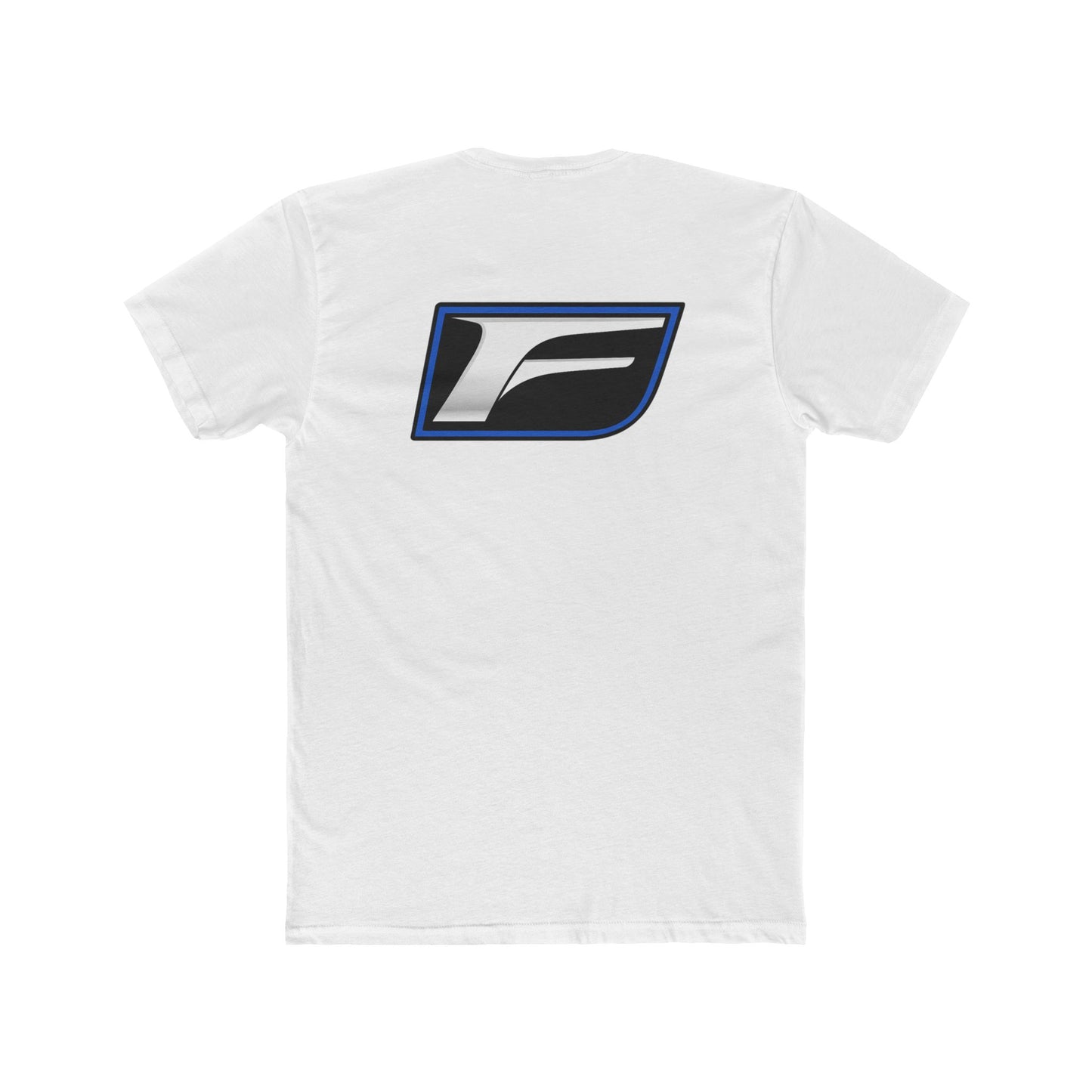 F-Logo Graphic Tee — Minimalist Automotive Crewneck