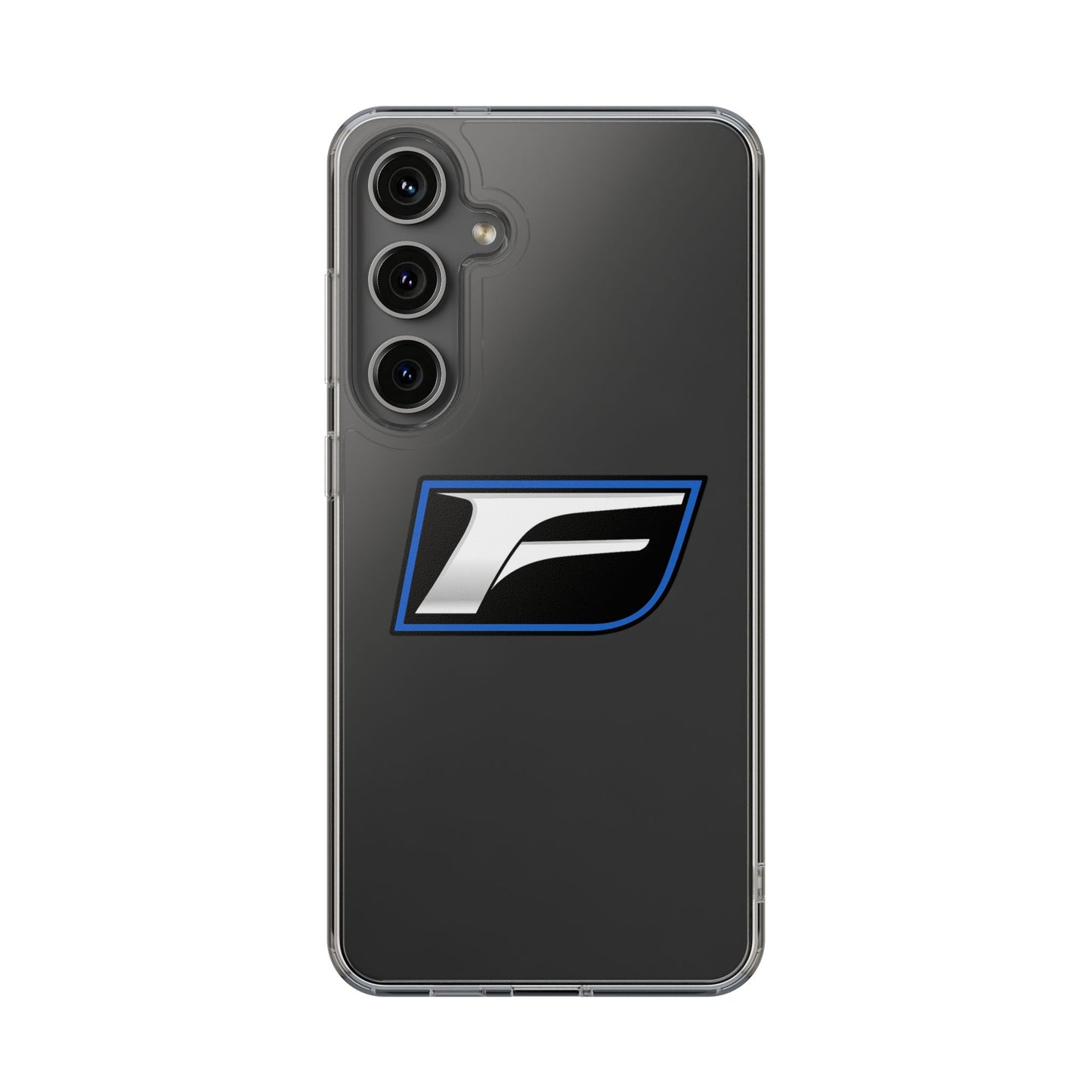 Clear Impact-Resistant Phone Case — Blue Shield Logo