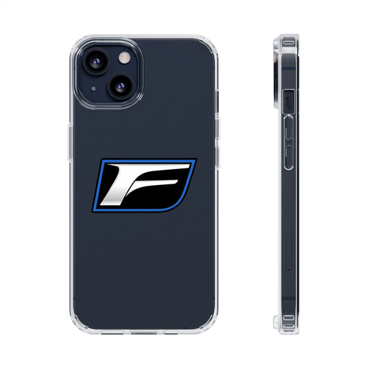Clear Impact-Resistant Phone Case — Blue Shield Logo