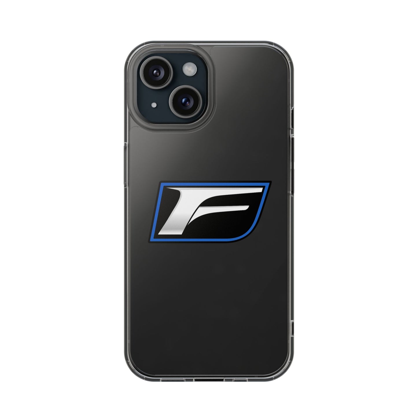 Clear Impact-Resistant Phone Case — Blue Shield Logo