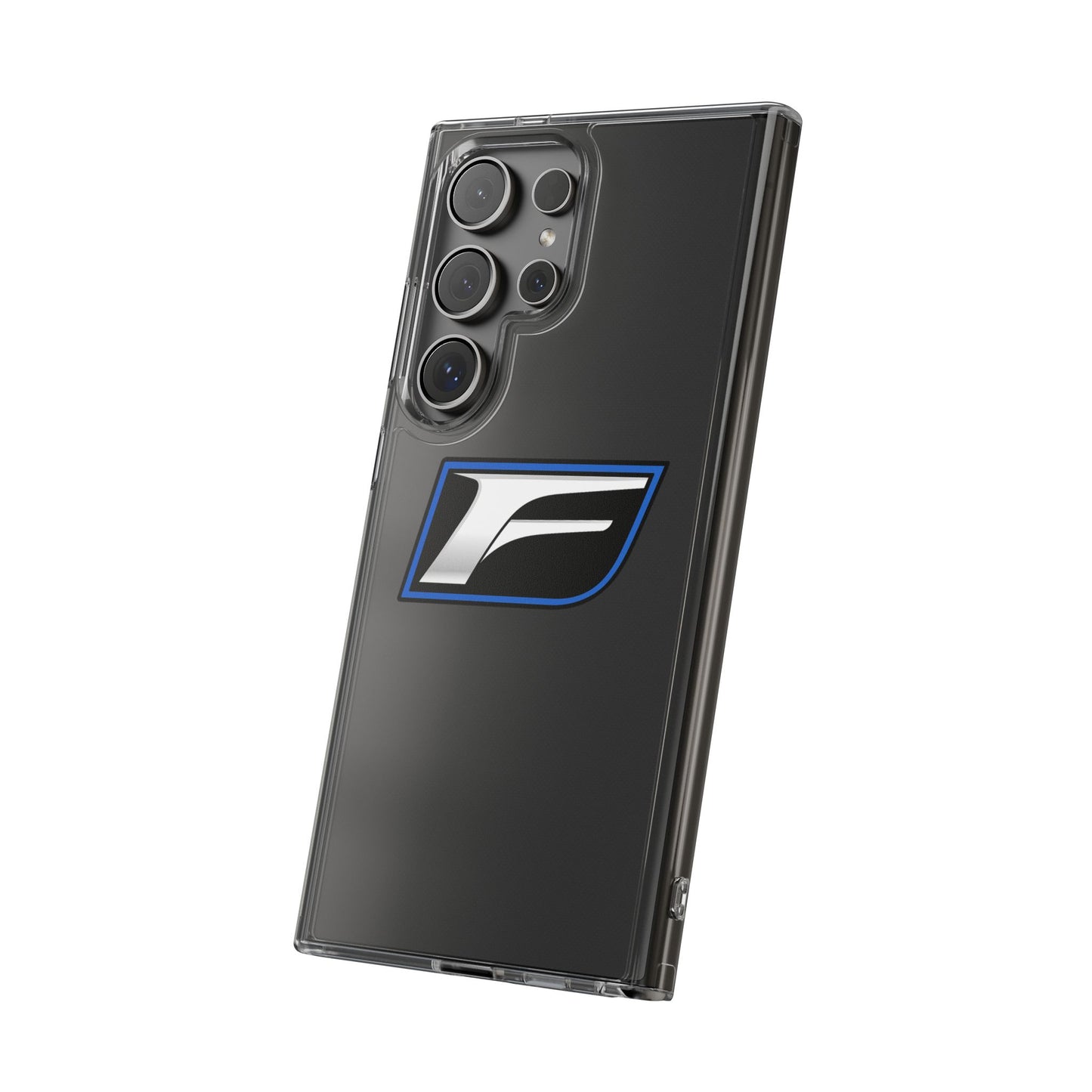 Clear Impact-Resistant Phone Case — Blue Shield Logo