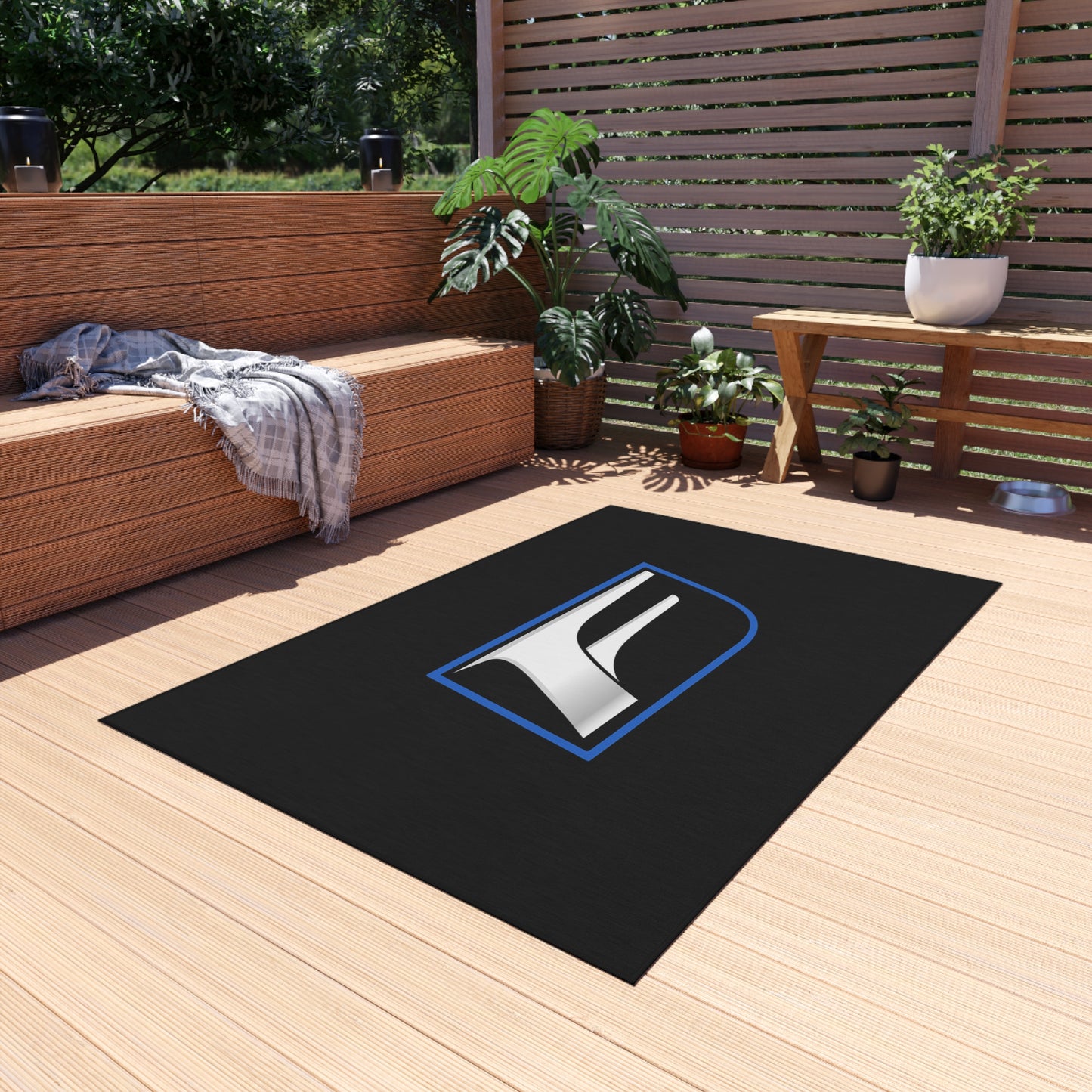 F Sport Logo Outdoor Rug — Durable Patio Doormat for Lexus Enthusiasts