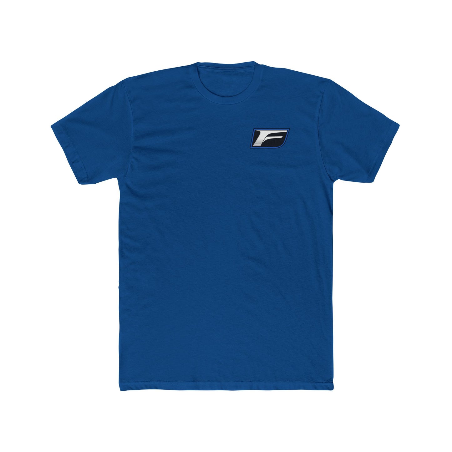 F-Logo Graphic Tee — Minimalist Automotive Crewneck
