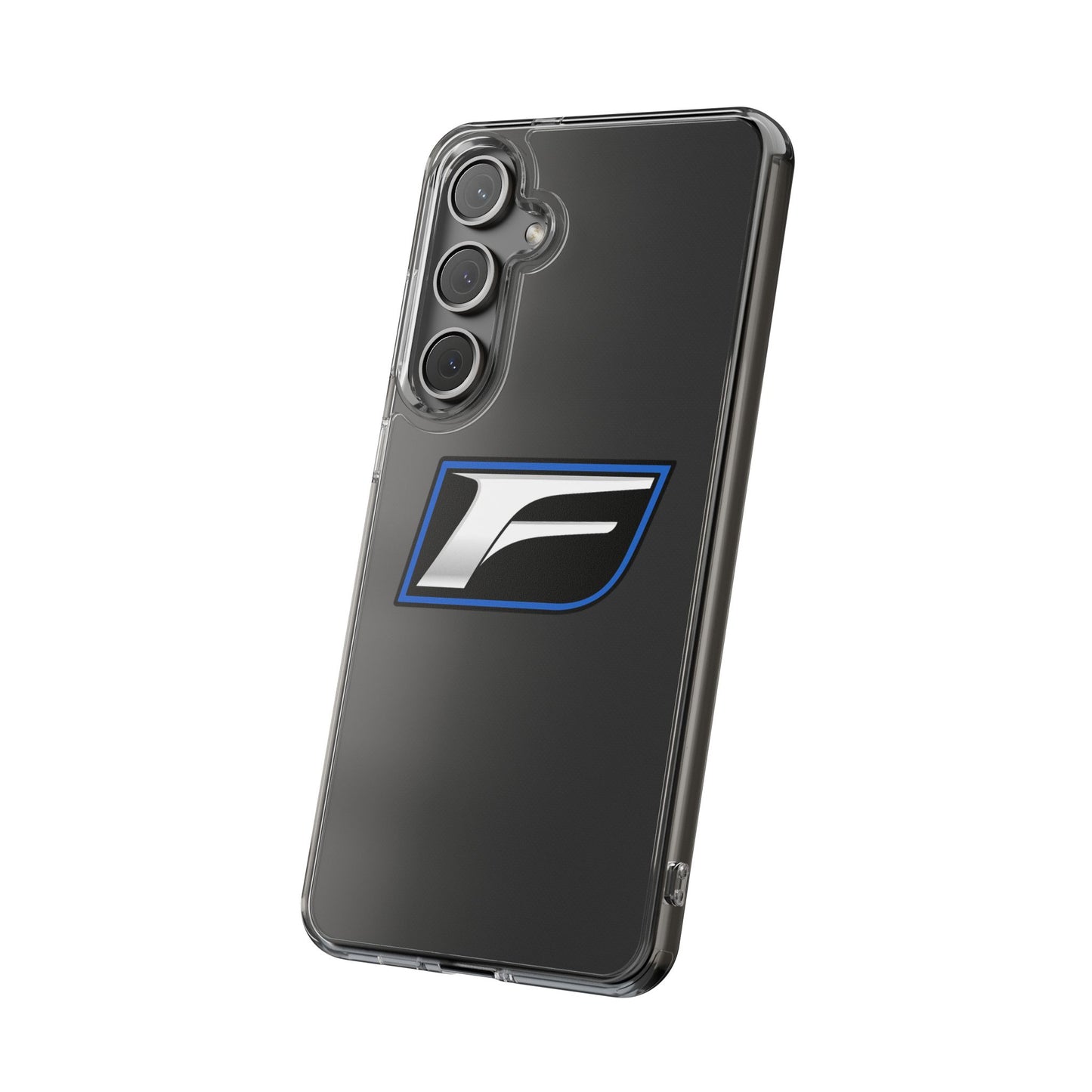 Clear Impact-Resistant Phone Case — Blue Shield Logo