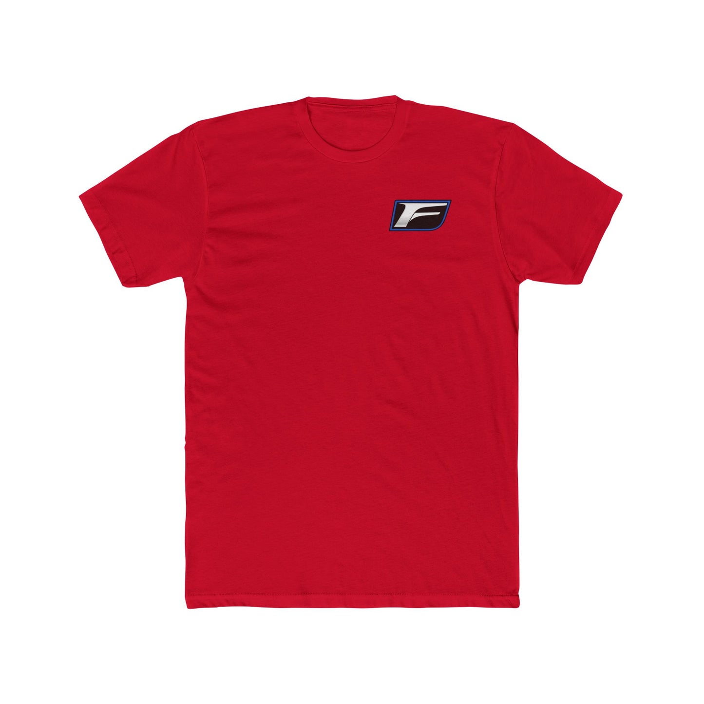 F-Logo Graphic Tee — Minimalist Automotive Crewneck