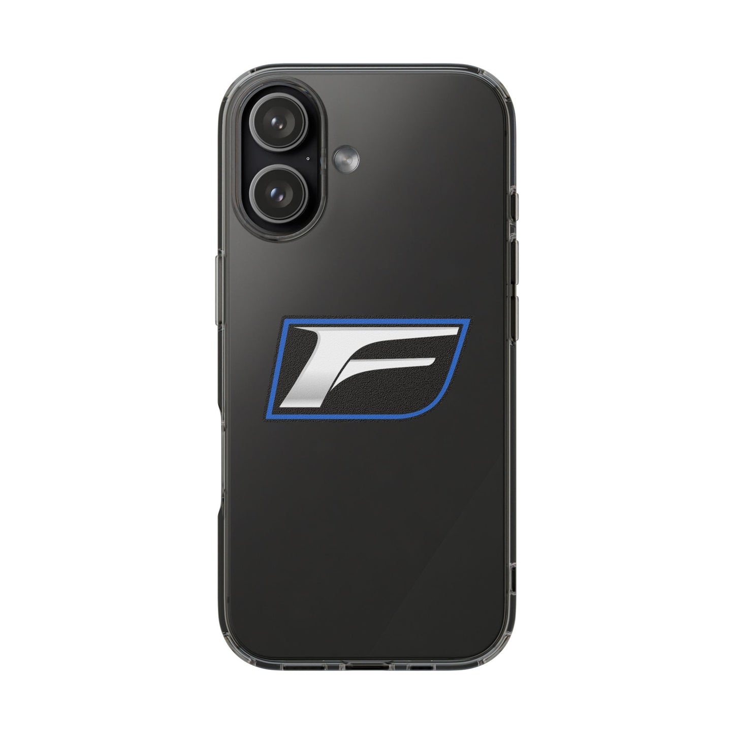 Clear Impact-Resistant Phone Case — Blue Shield Logo