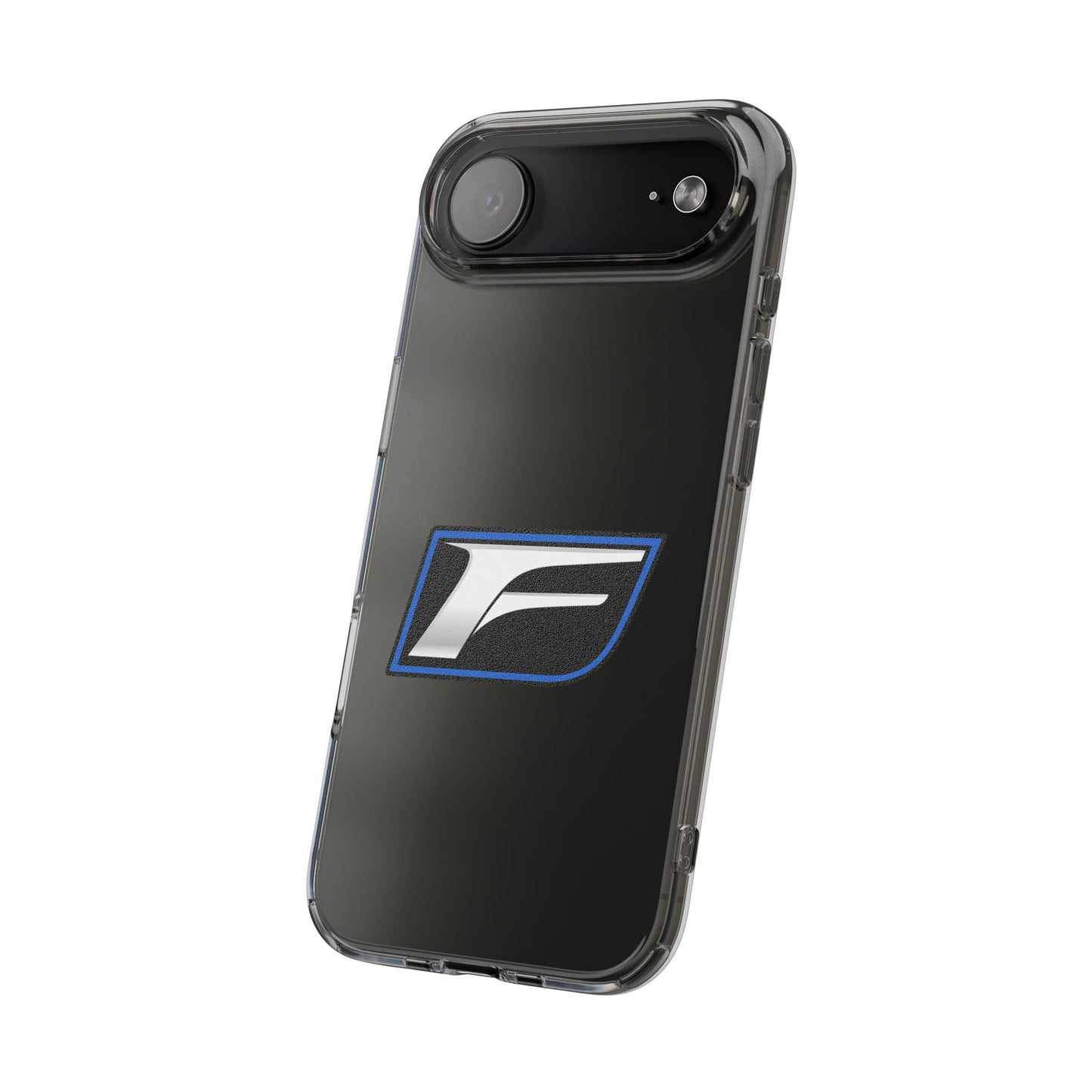 Clear Impact-Resistant Phone Case — Blue Shield Logo