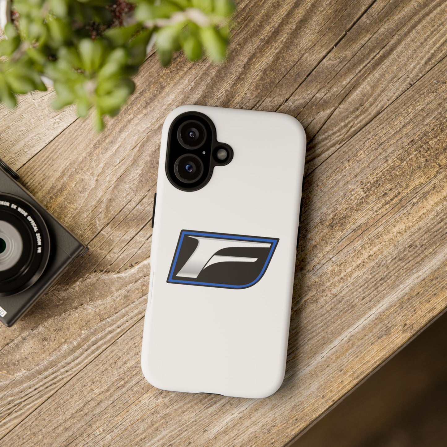 Racing F Logo Tough Phone Case — Durable Protective Cover