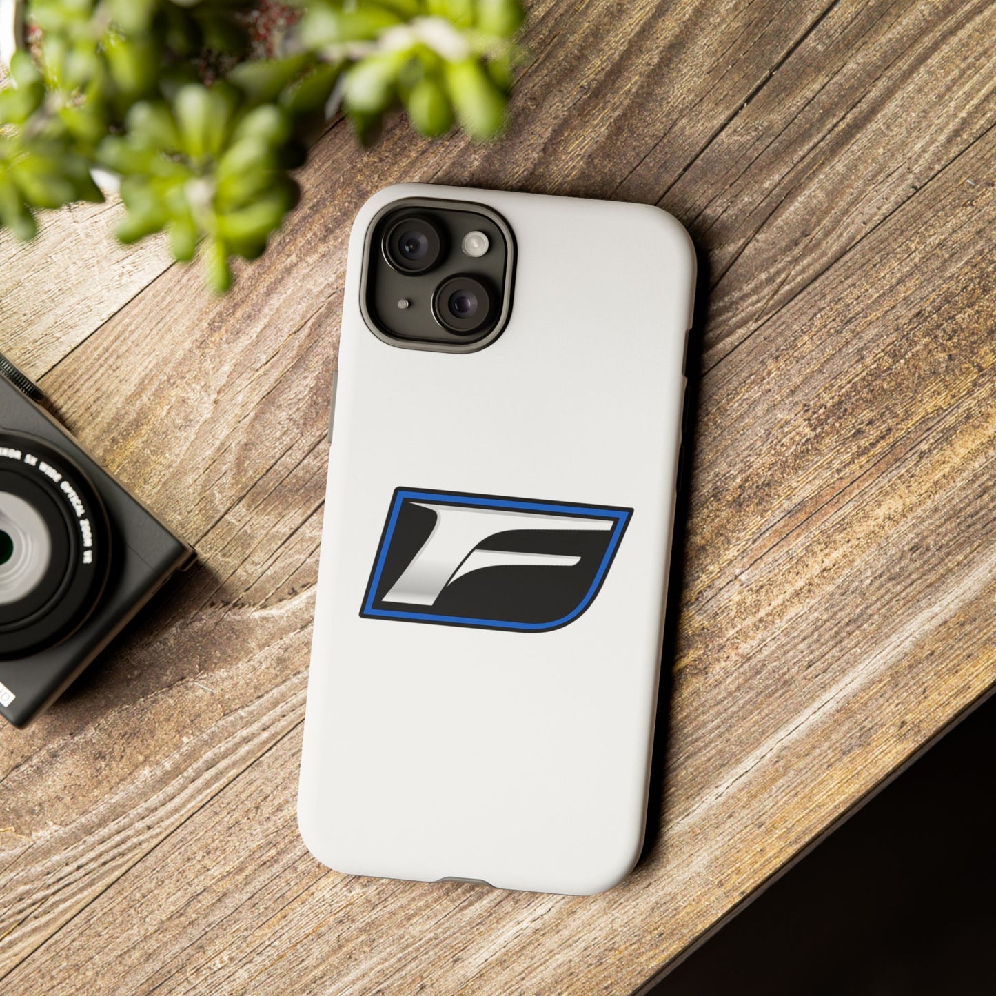Racing F Logo Tough Phone Case — Durable Protective Cover