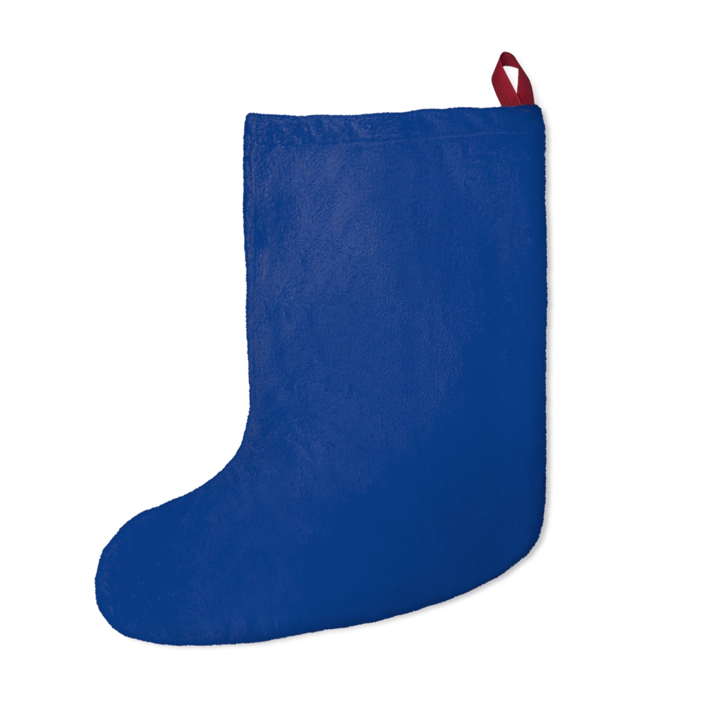 Racing Logo Blue Christmas Stocking – Personalized Holiday Stocking for Car Enthusiasts