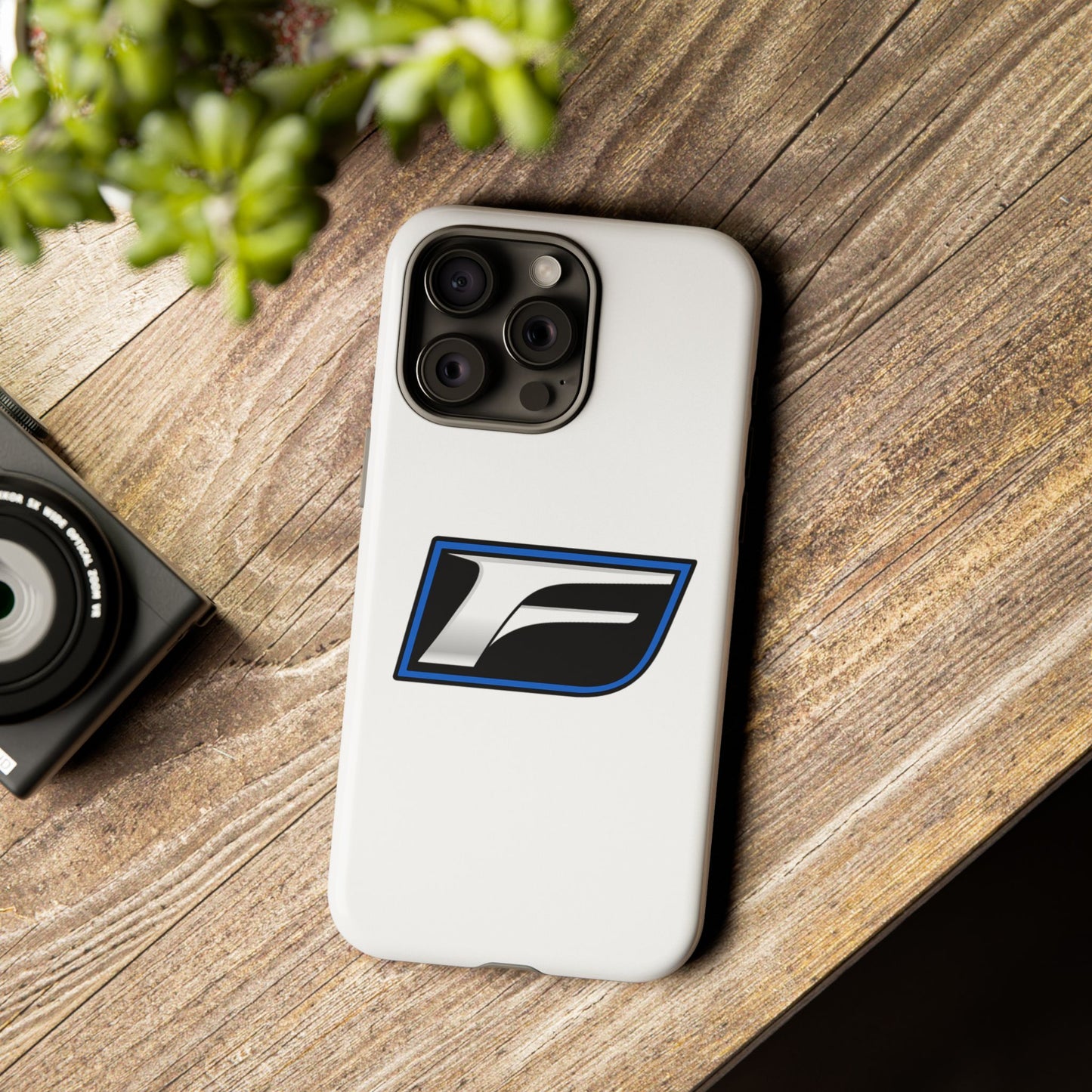 Racing F Logo Tough Phone Case — Durable Protective Cover