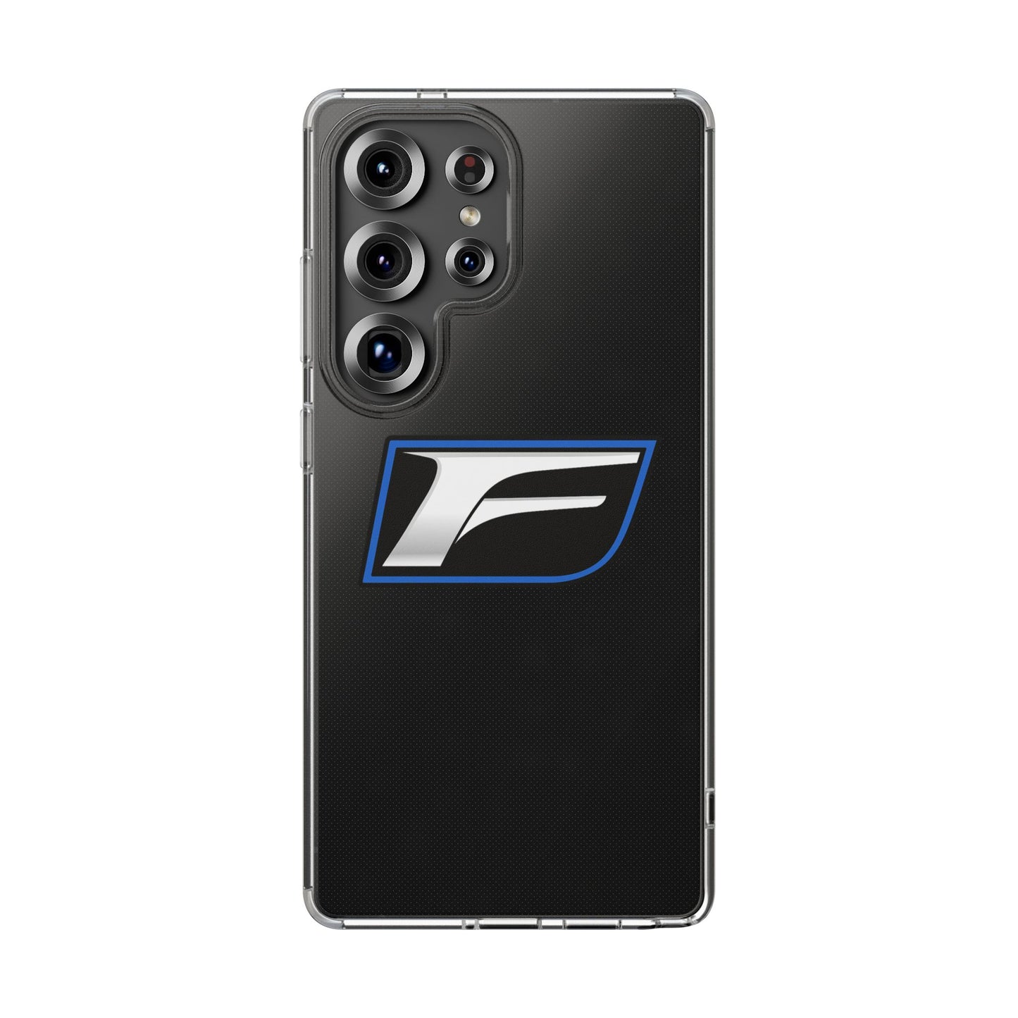 Clear Impact-Resistant Phone Case — Blue Shield Logo