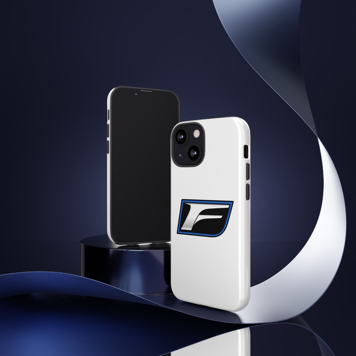 Racing F Logo Tough Phone Case — Durable Protective Cover