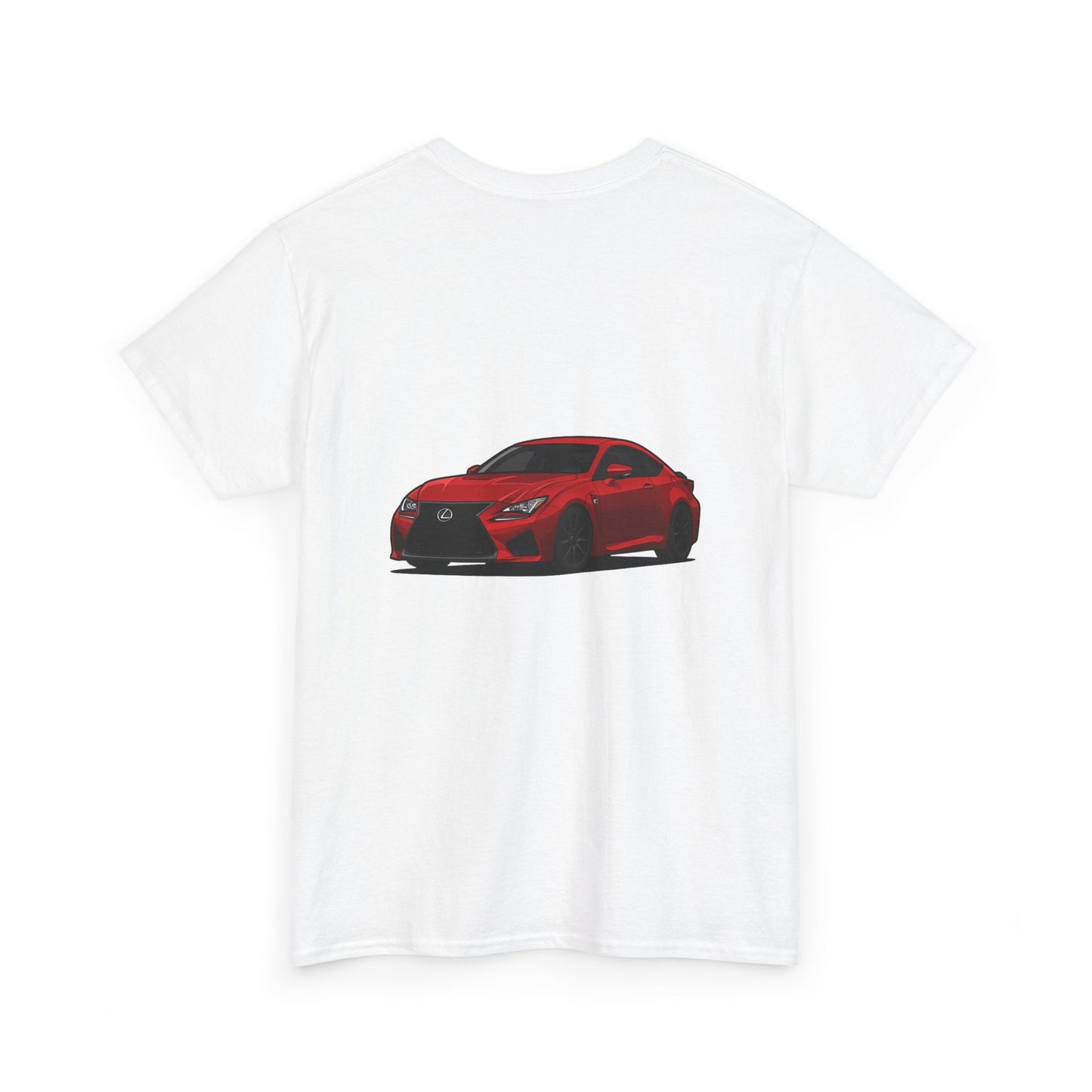 Lexus RC F Tee — Red Sports Car Graphic T‑Shirt