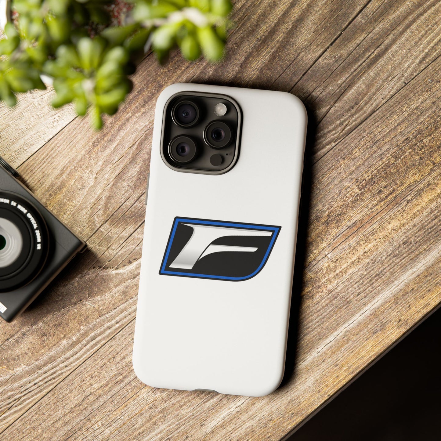 Racing F Logo Tough Phone Case — Durable Protective Cover