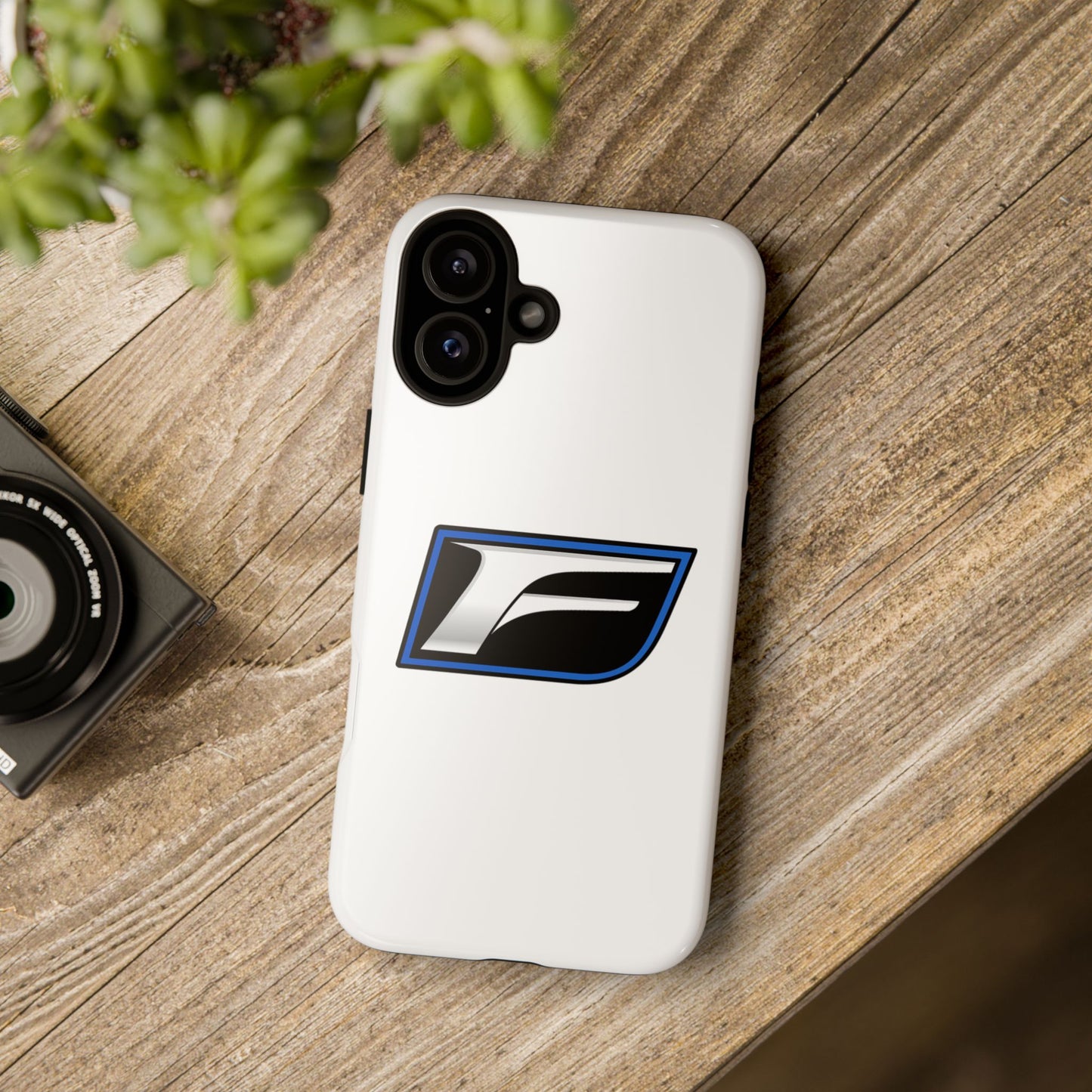 Racing F Logo Tough Phone Case — Durable Protective Cover