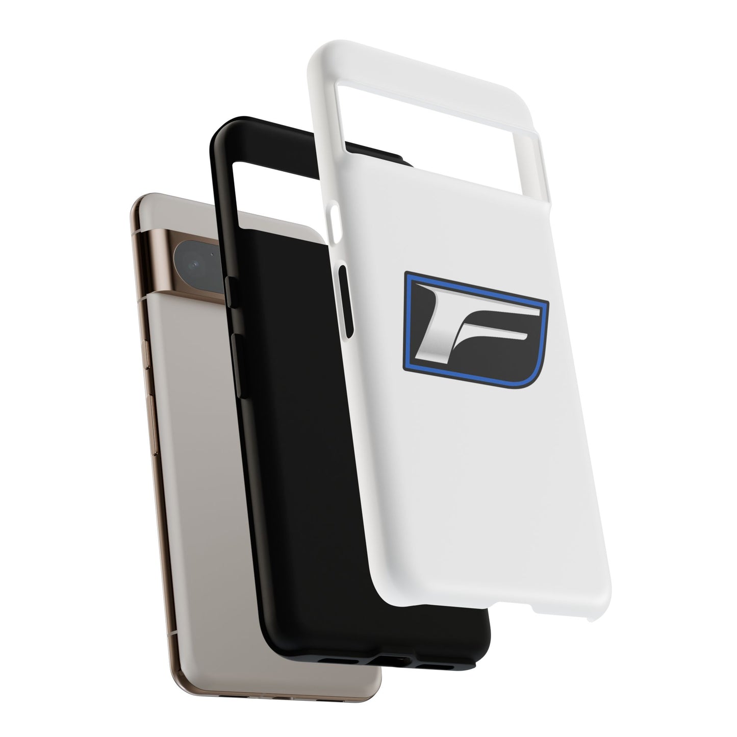 Racing F Logo Tough Phone Case — Durable Protective Cover