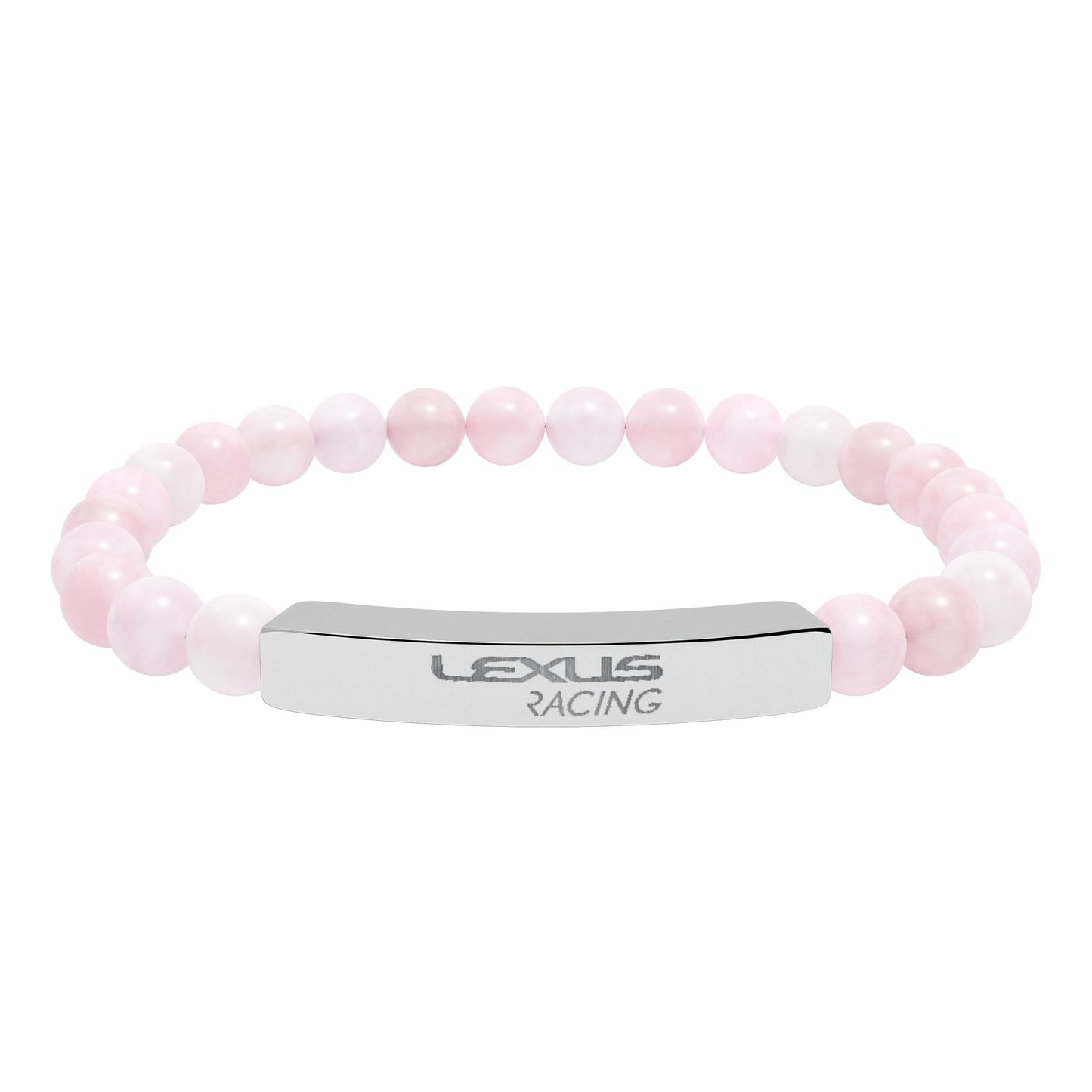 Engravable Natural Stone Stretch Bar Bracelet – Personalized Beaded Bracelet