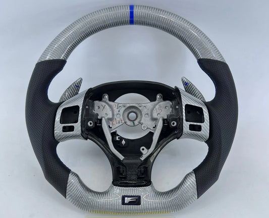 Lexus ISF Silver Carbon Fiber Steering Wheel