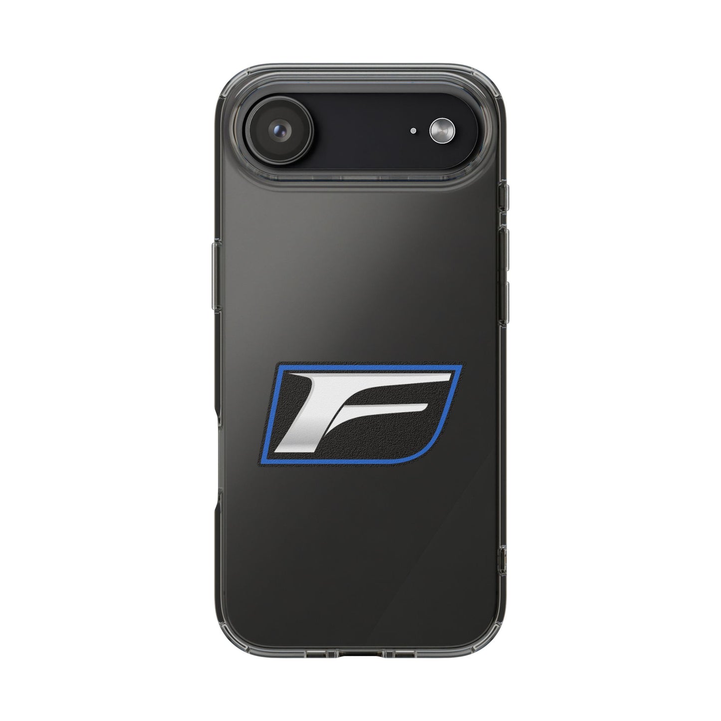 Clear Impact-Resistant Phone Case — Blue Shield Logo