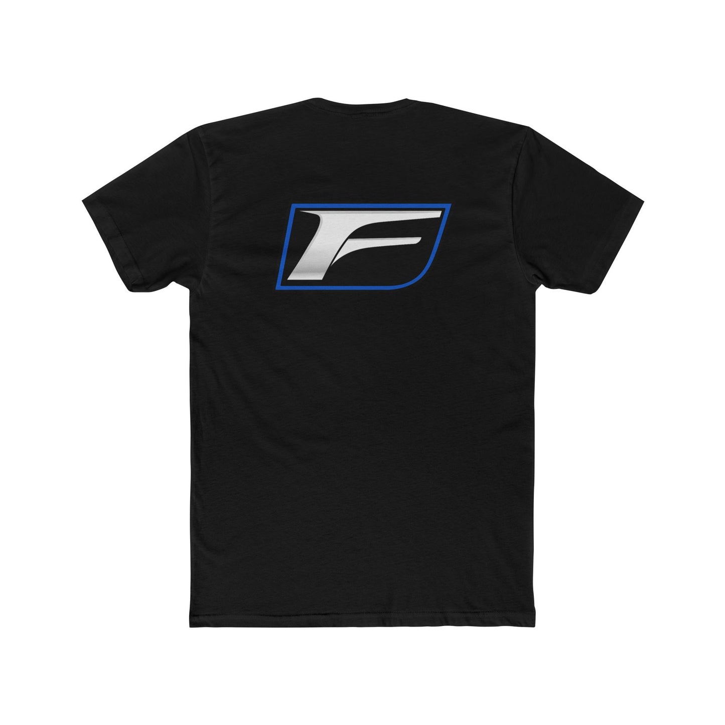 F-Logo Graphic Tee — Minimalist Automotive Crewneck