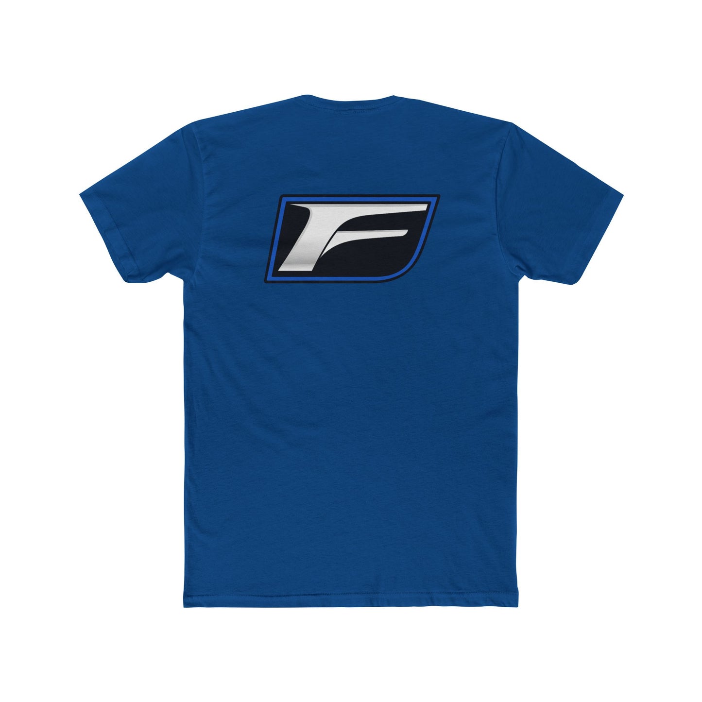 F-Logo Graphic Tee — Minimalist Automotive Crewneck