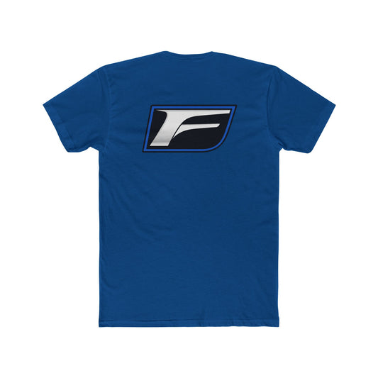F-Logo Graphic Tee — Minimalist Automotive Crewneck