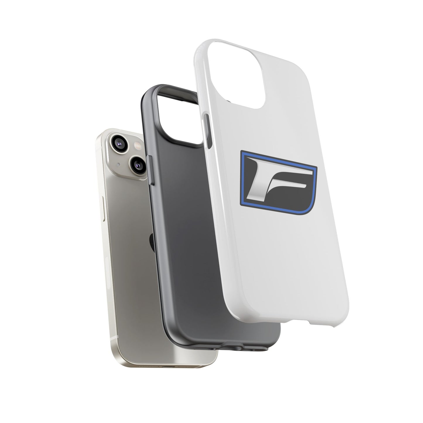 Racing F Logo Tough Phone Case — Durable Protective Cover